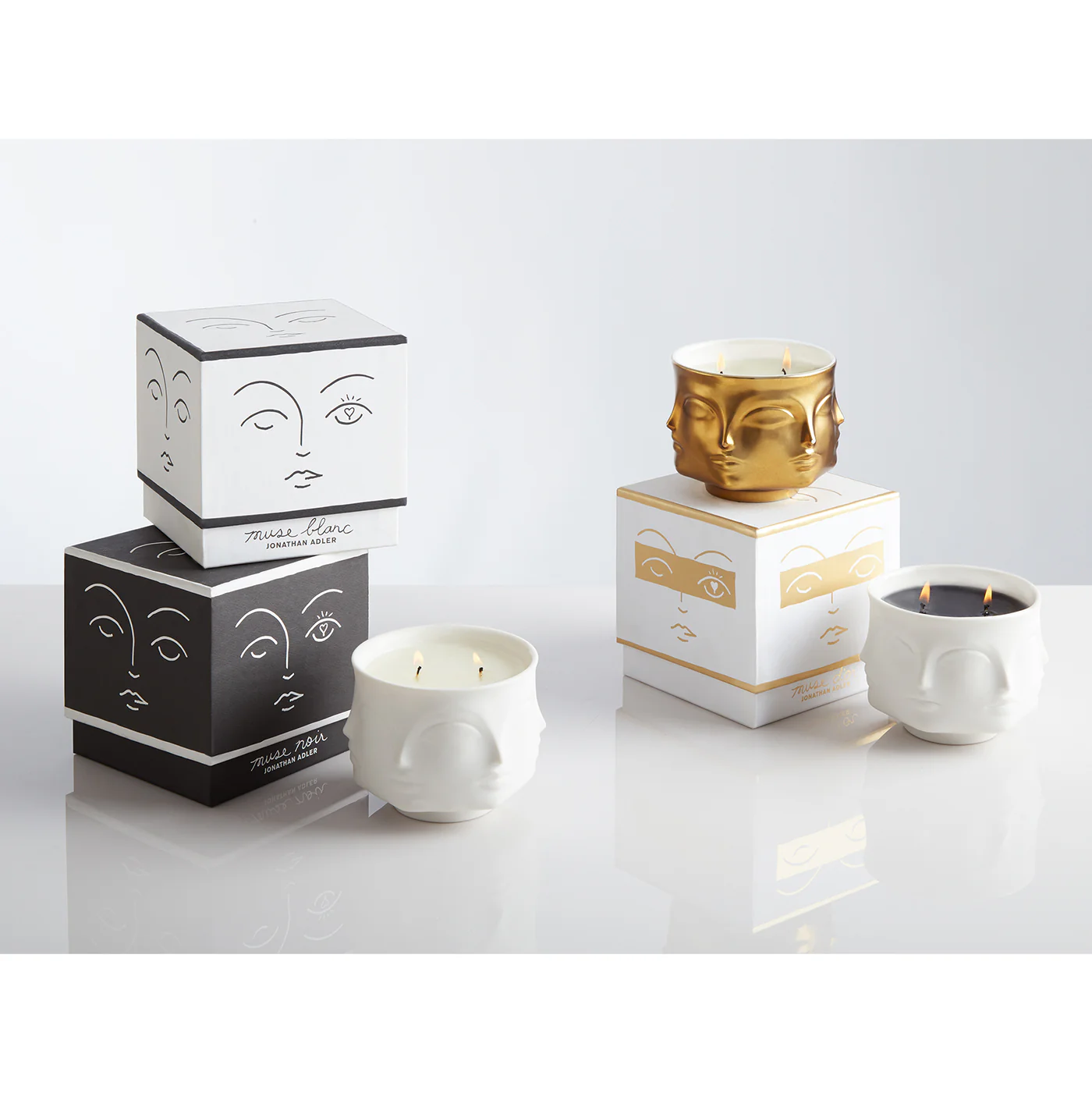 Muse Noir Ceramic Candle - Image 3