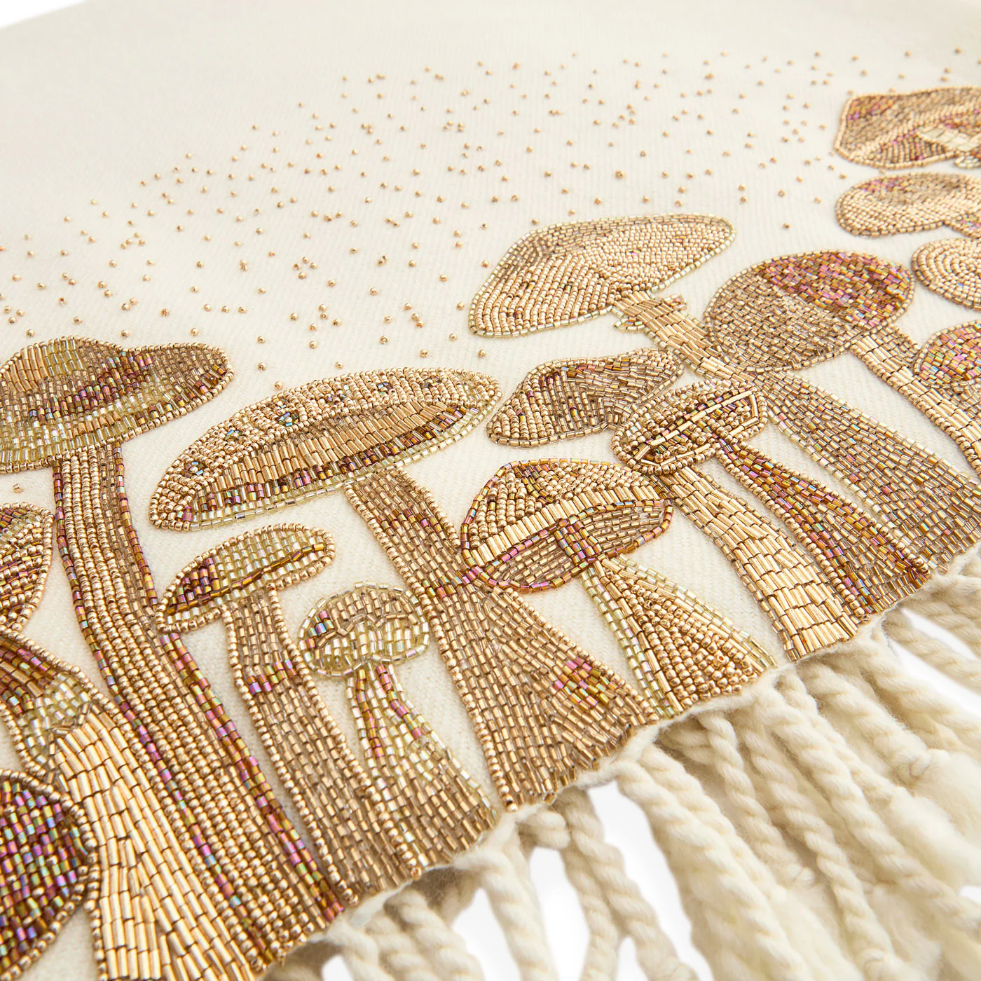 Mushrooms Embellished Throw - Image 3