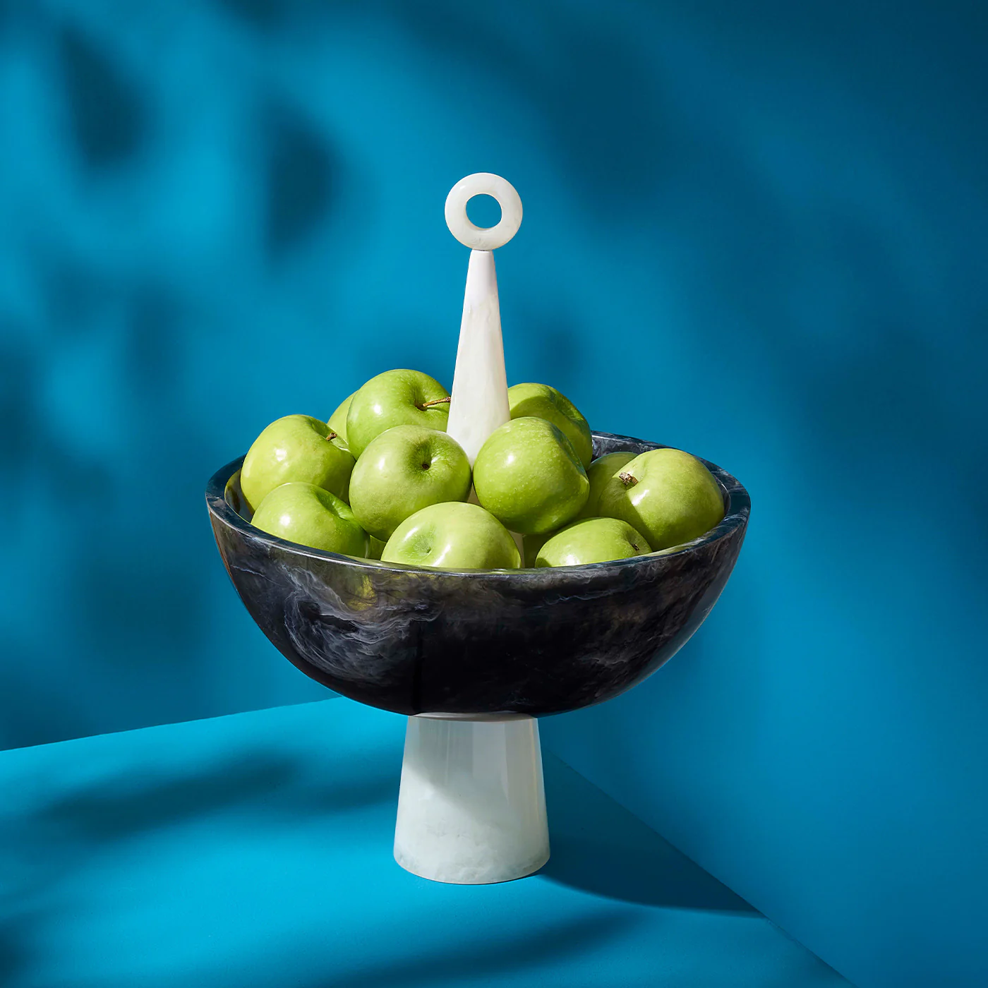 Como Black & White Finial Bowl - Image 3