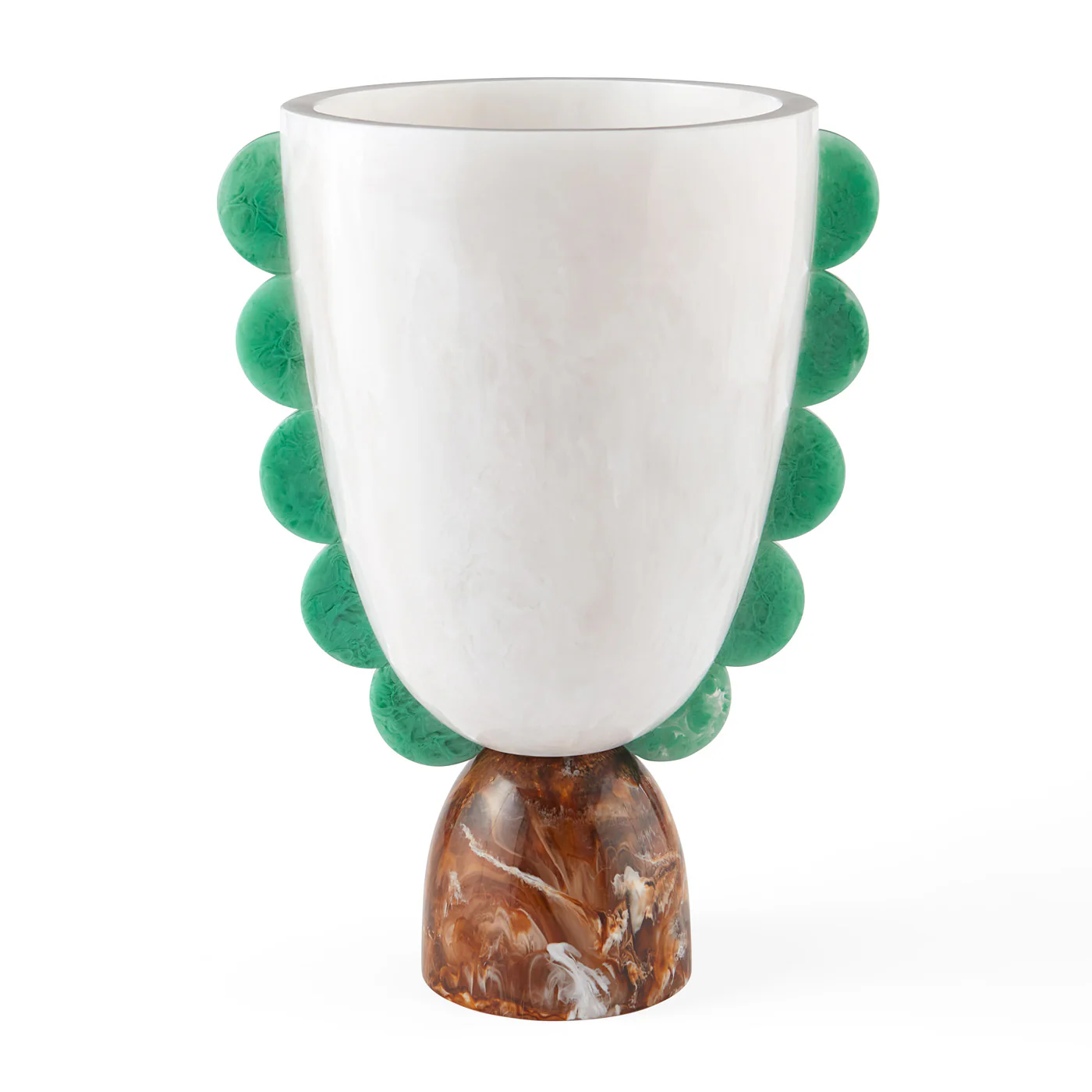 Como Scalloped Urn