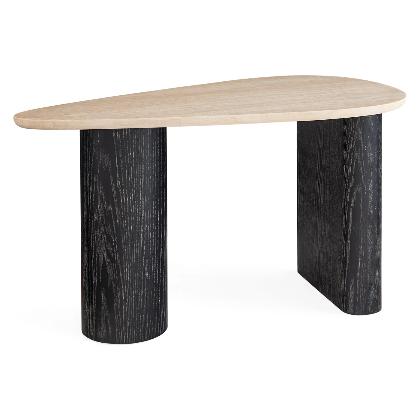 Oeuf Travertine Desk - Image 14