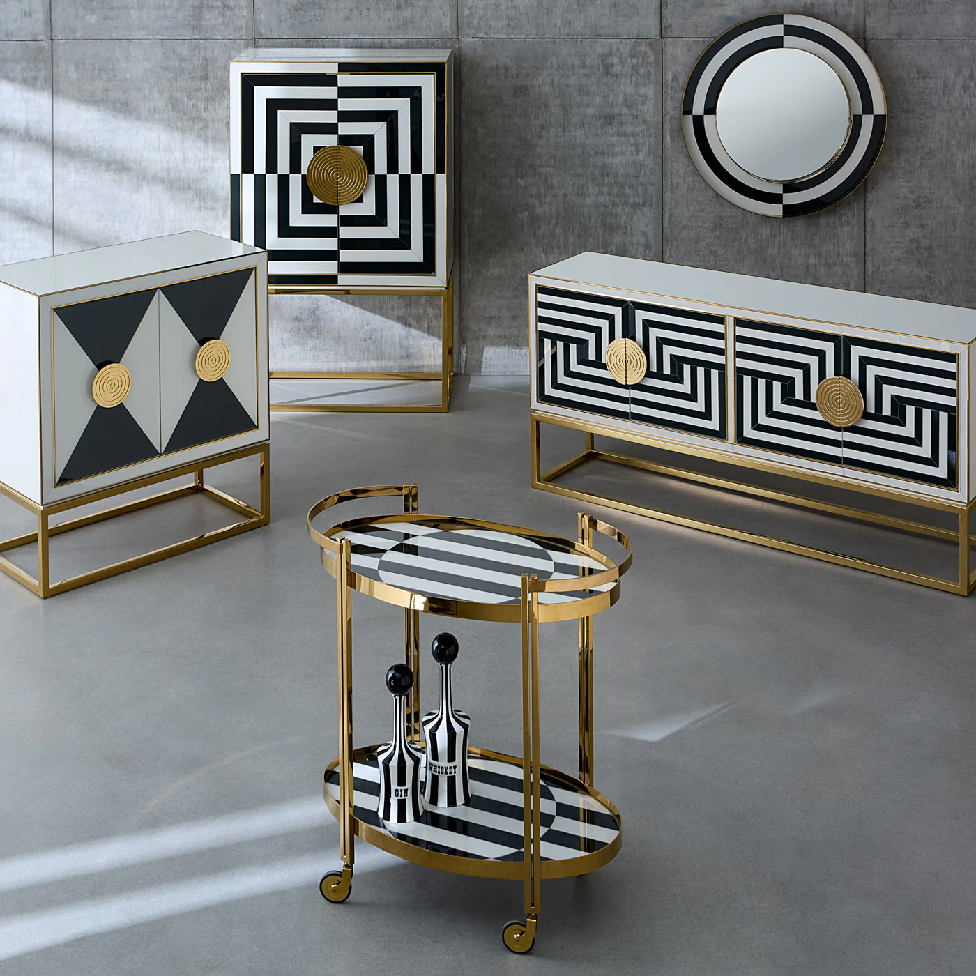 Op Art Cabinet - Image 2