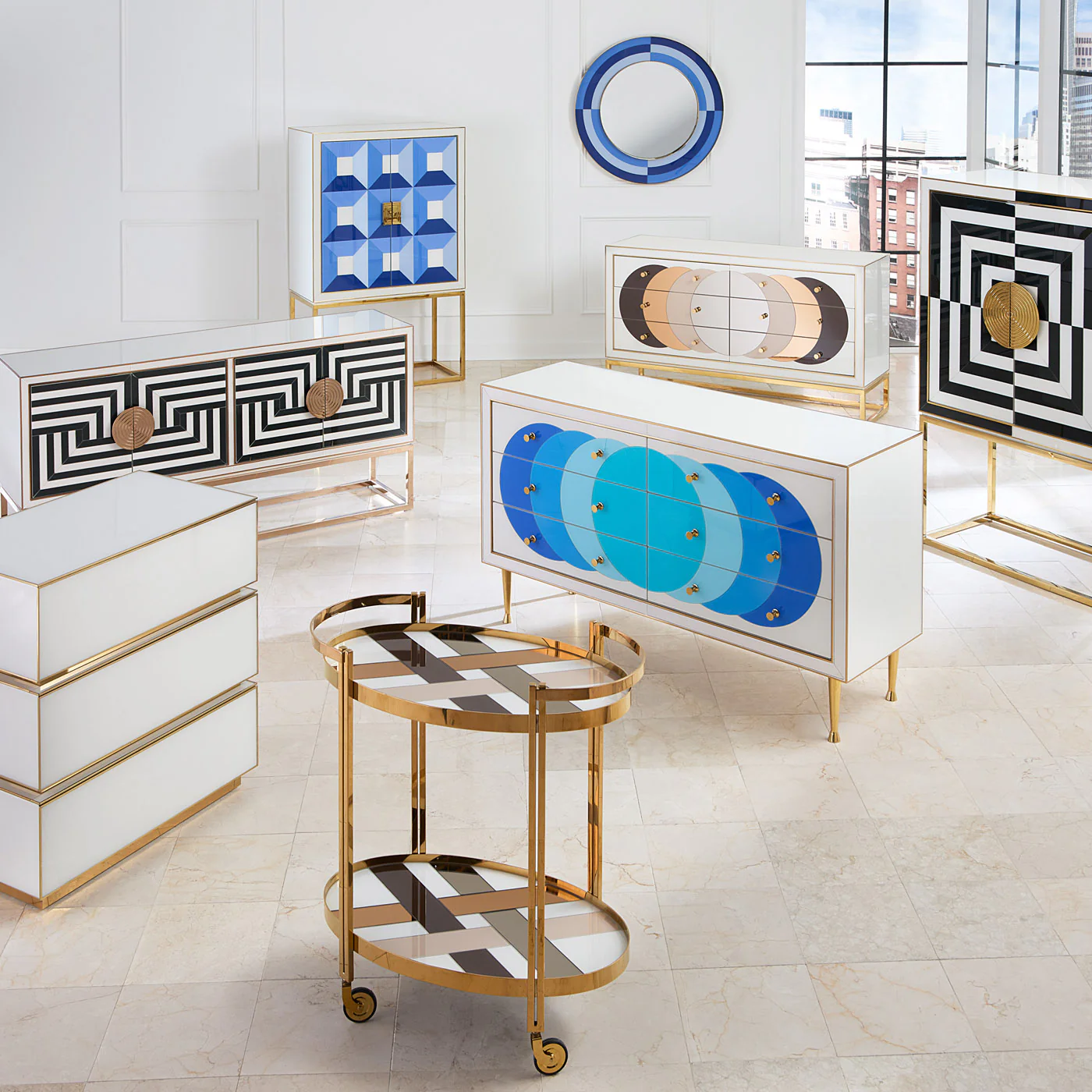 Op Art Credenza - Image 7