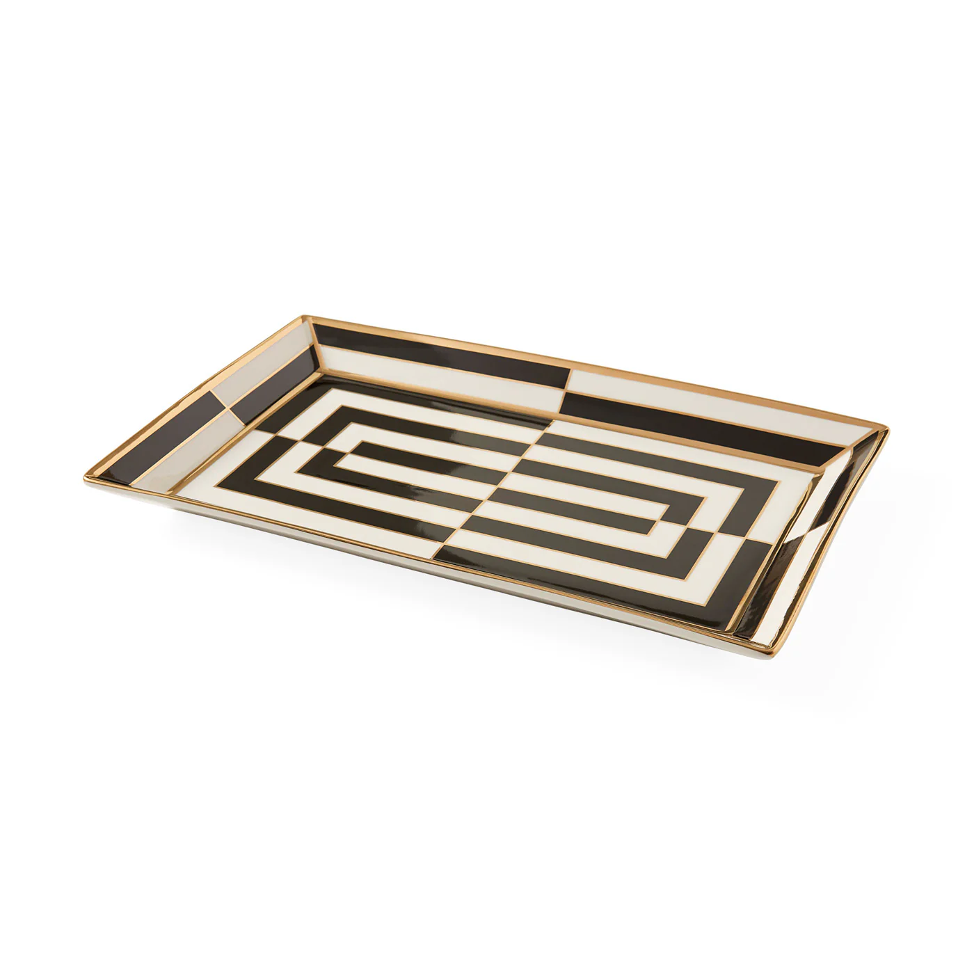 Op Art Rectangle Serving Tray - Image 4