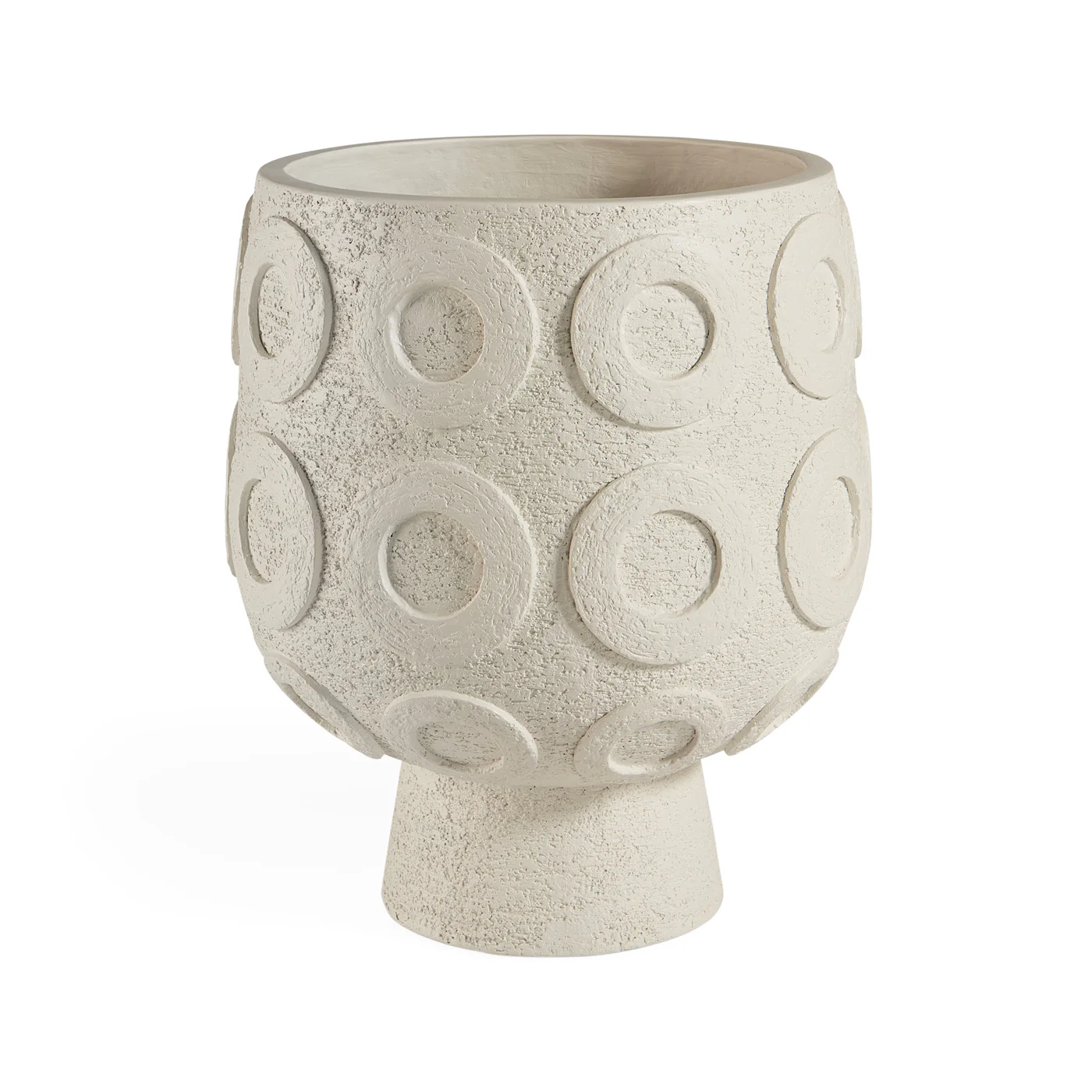 Osaka Discs Concrete Planter
