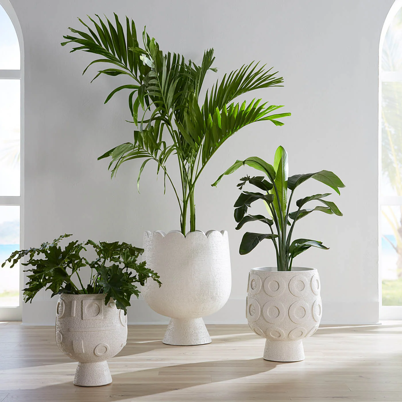 Osaka Puzzle Concrete Planter - Image 2