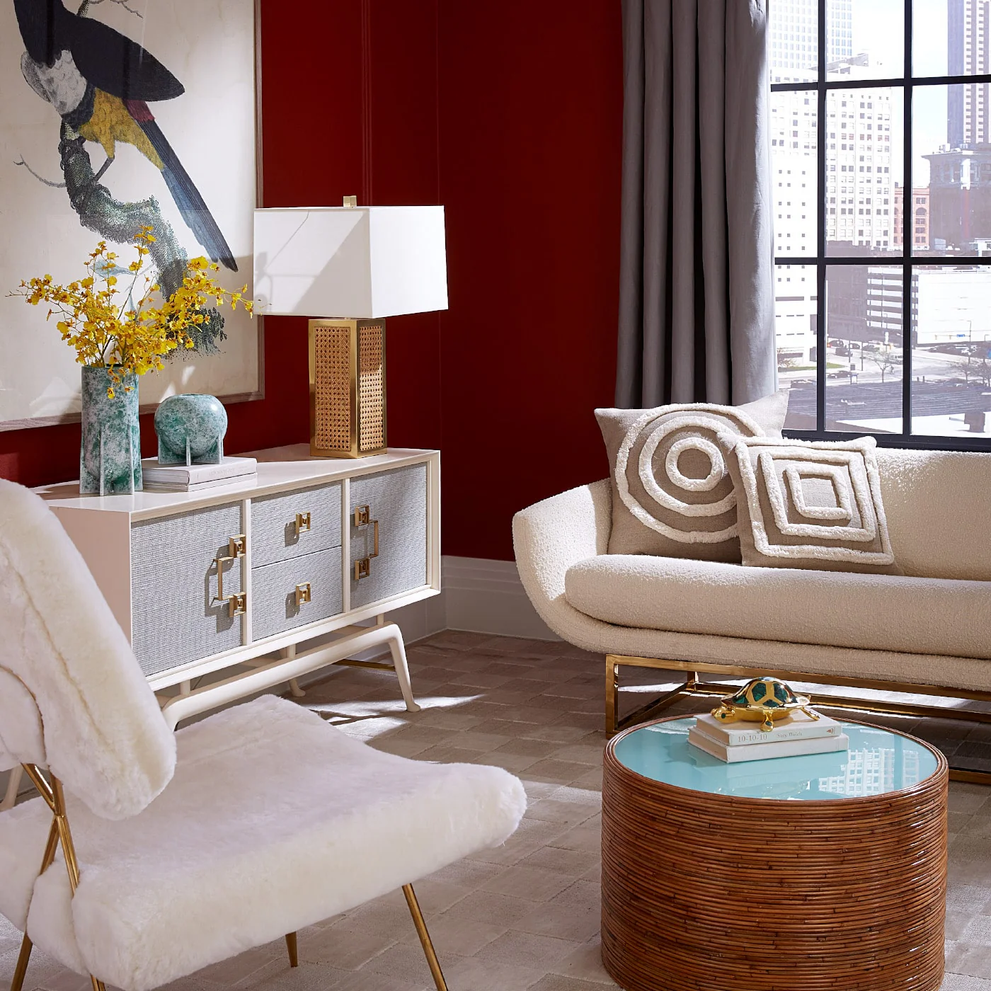 Pimlico Squares Cushion - Image 8
