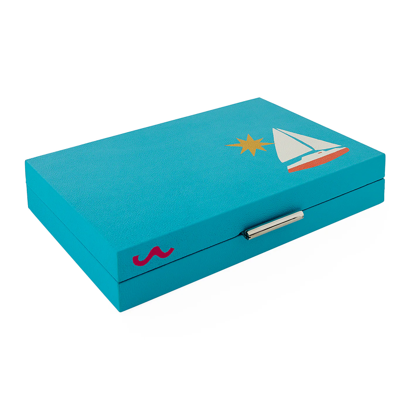 Playa Leather Backgammon Set - Image 3