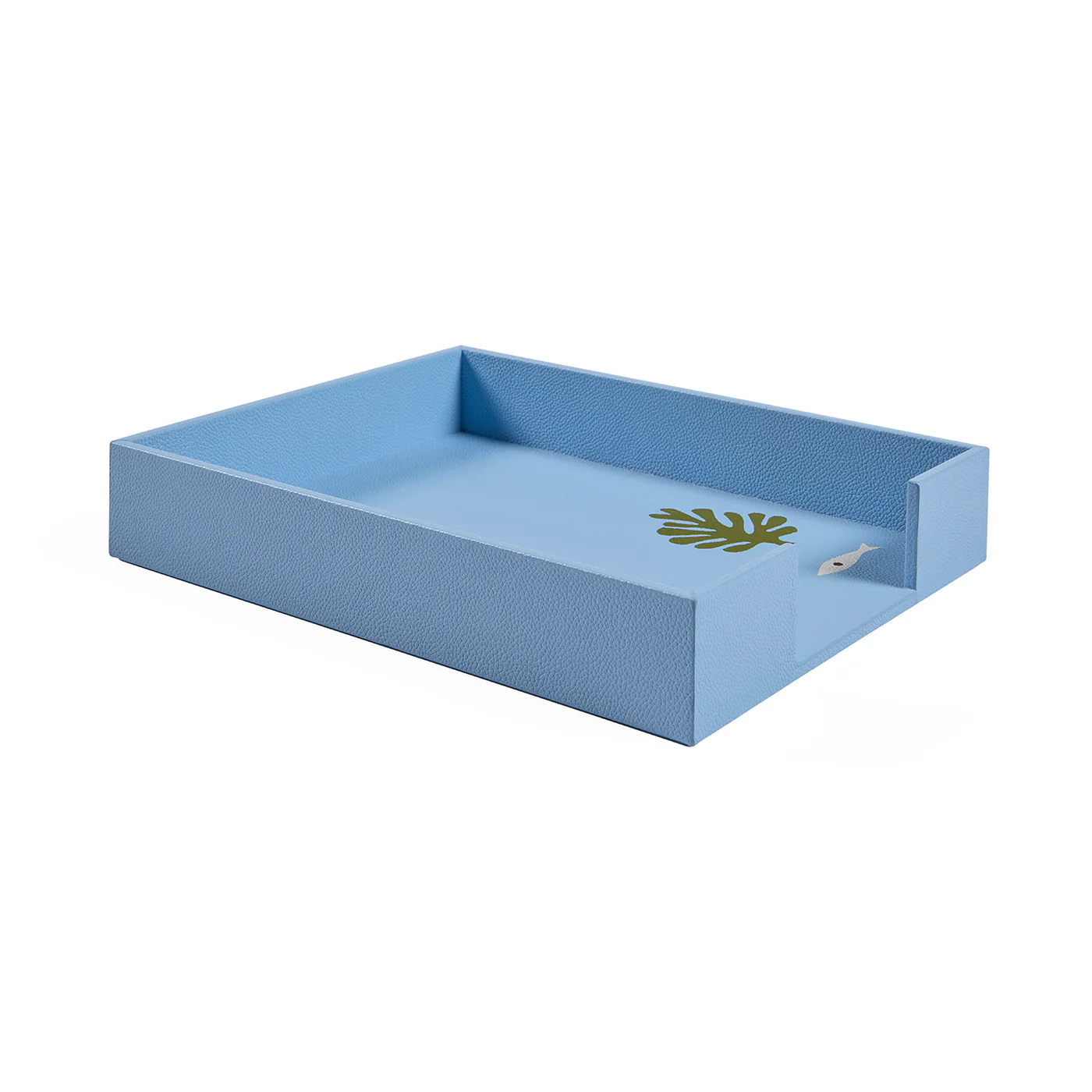 Playa Leather Letter Tray - Image 2