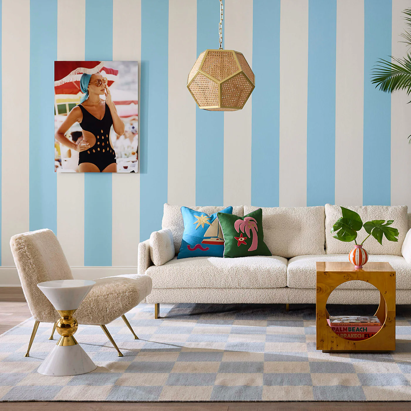 Playa Sailboat Cushion - Image 5