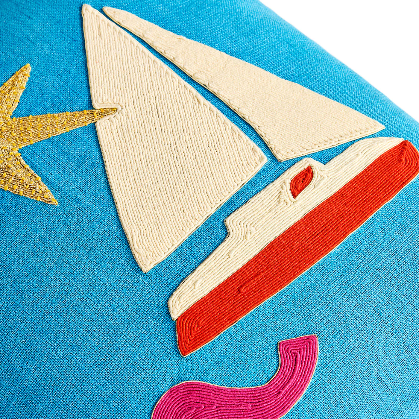 Playa Sailboat Cushion - Image 8