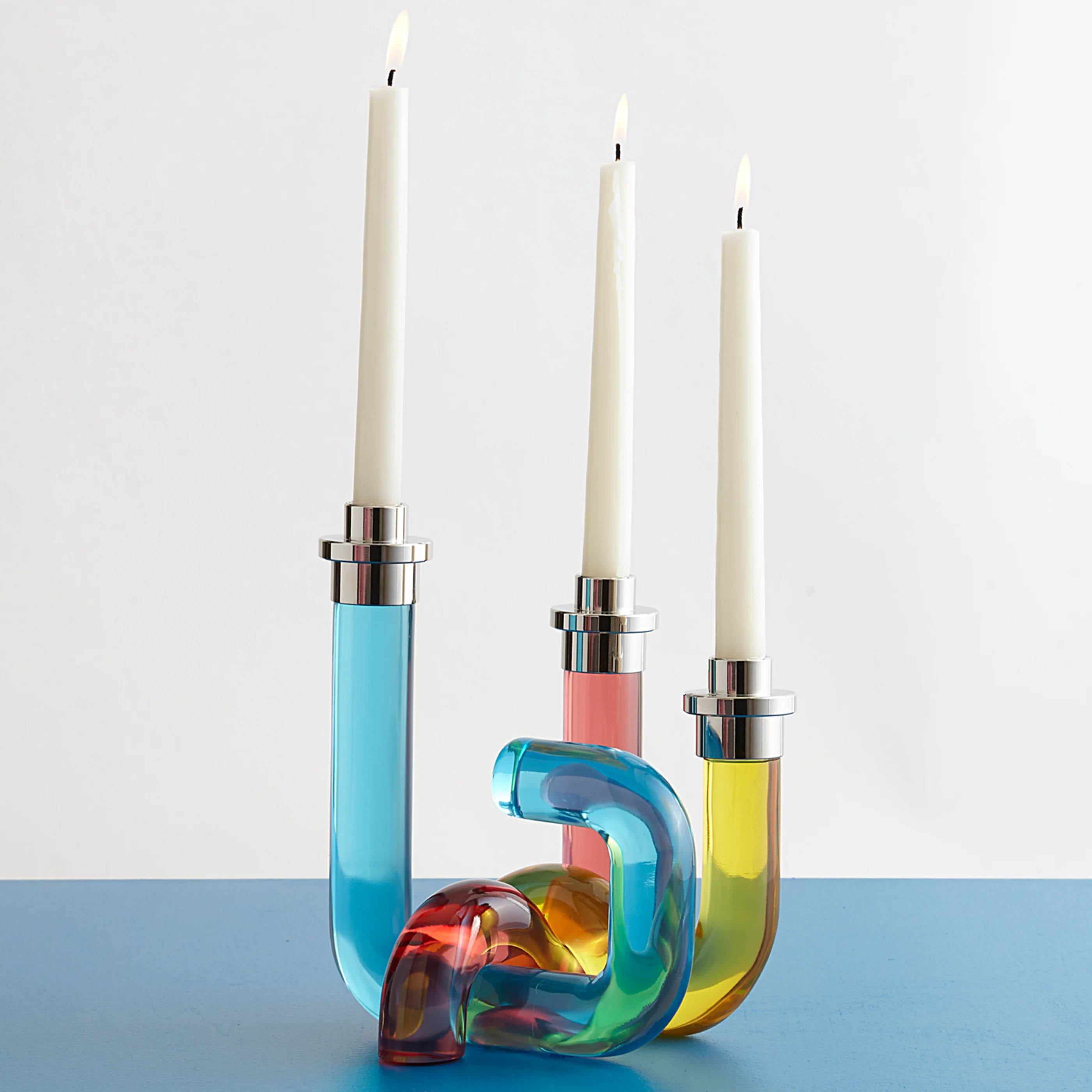 Pompidou Acrylic Candle Holder - Image 3