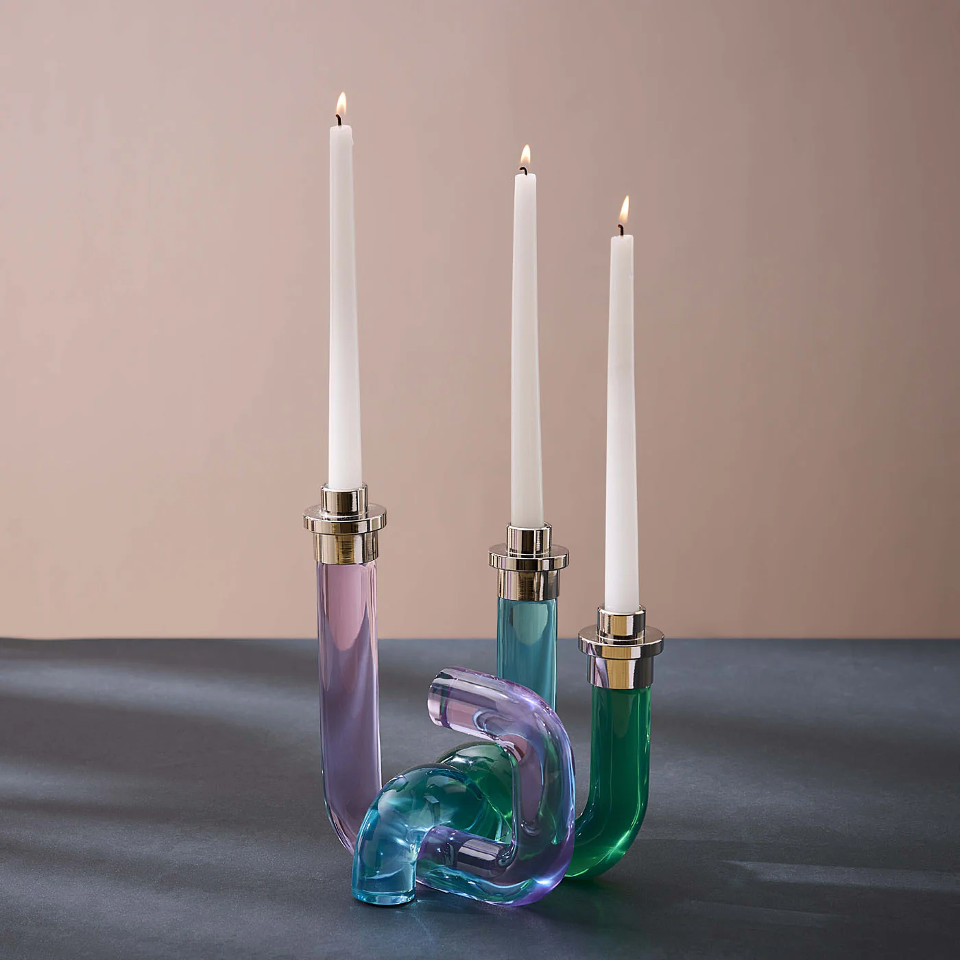 Pompidou Acrylic Candle Holder - Image 2
