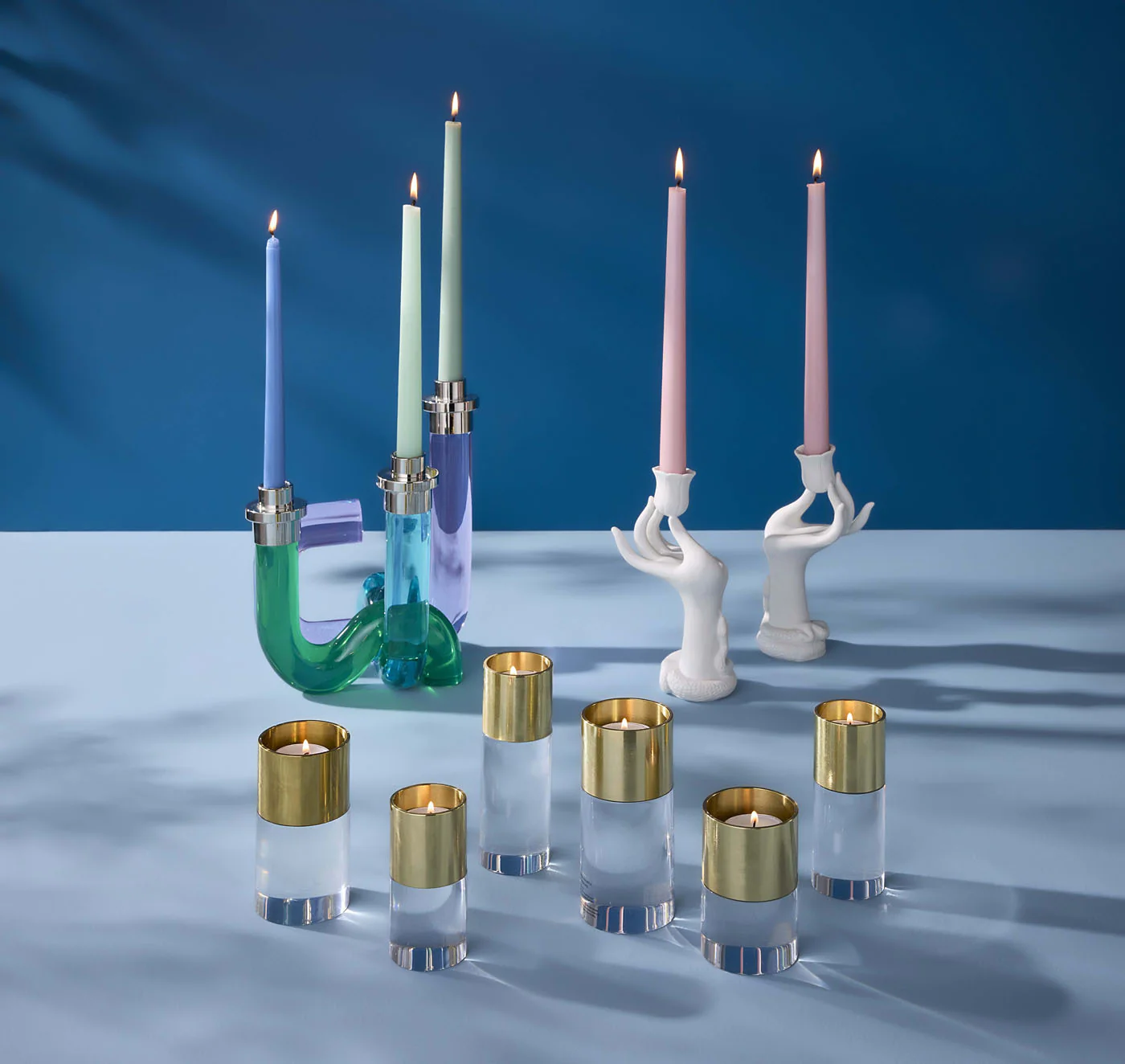 Pompidou Acrylic Candle Holder - Image 3