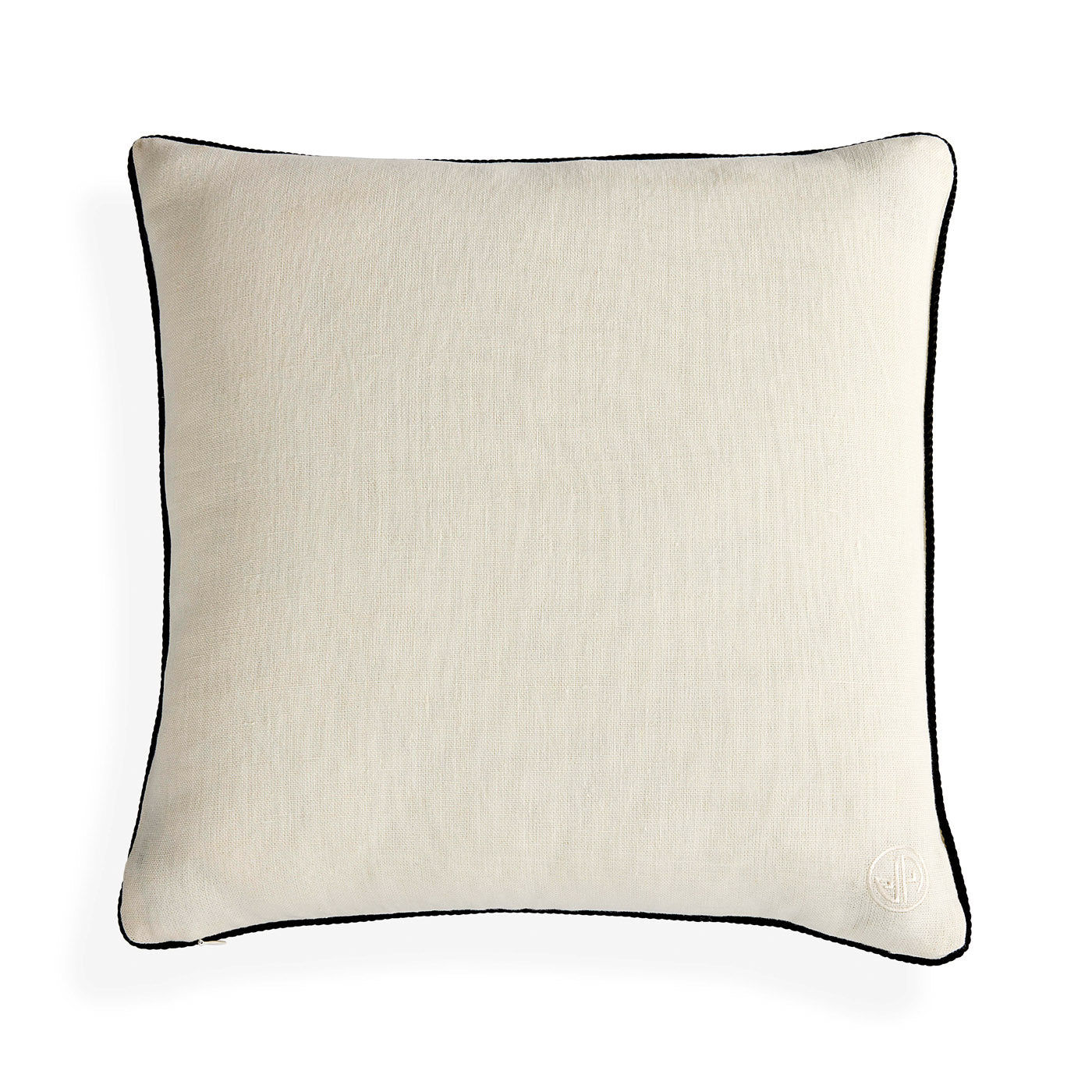 Pompidou B&W Loops Circles Cushion - Image 3