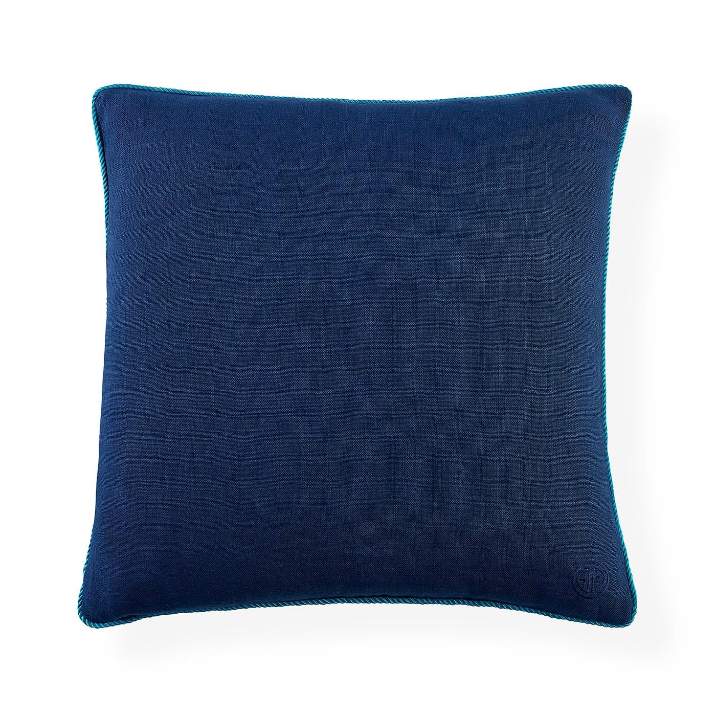 Pompidou Blue Border Cushion - Image 4