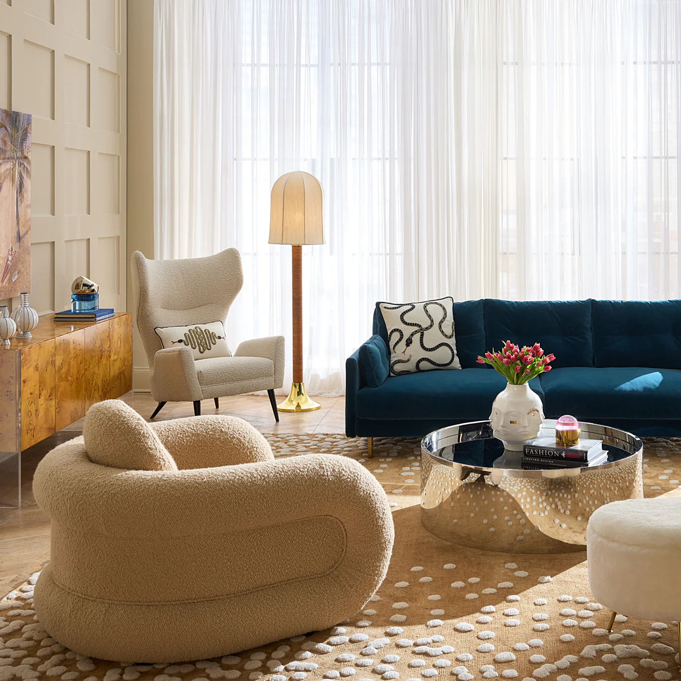 Pompidou Lounge Chair - Image 3