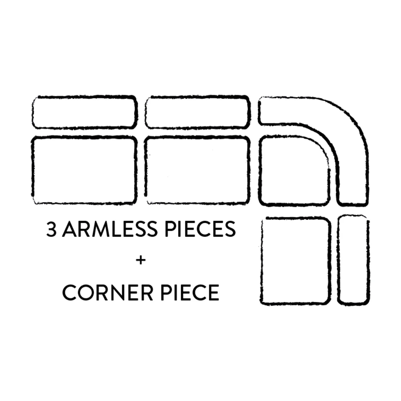 Pompidou 101.6cm Modular Armless Piece - Image 17