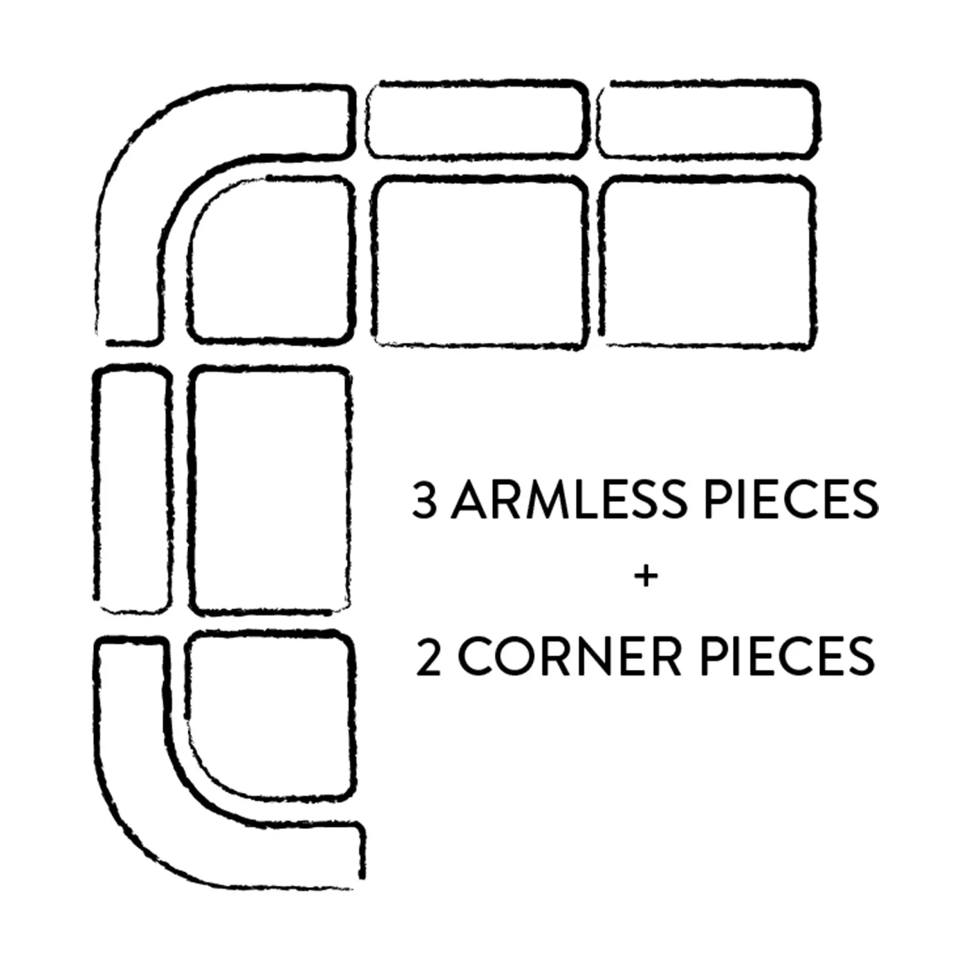 Pompidou 101.6cm Modular Armless Piece - Image 18