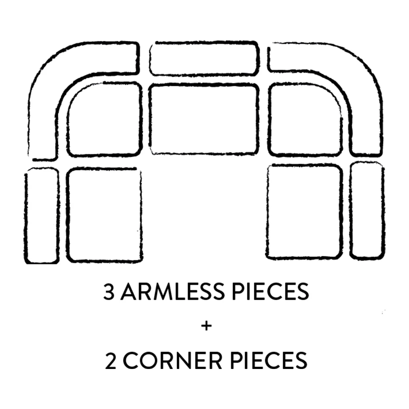 Pompidou 101.6cm Modular Armless Piece - Image 19