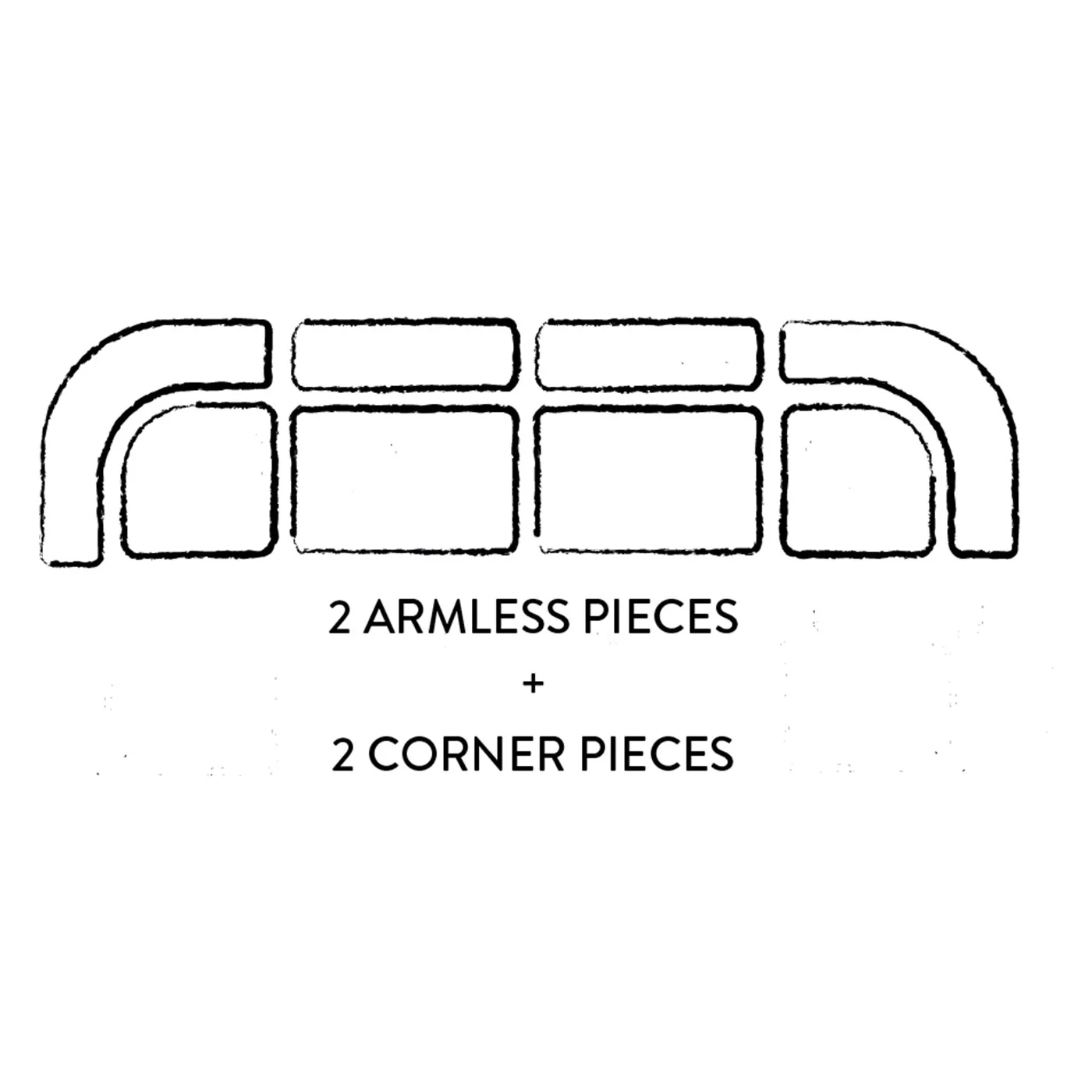 Pompidou 101.6cm Modular Corner Piece - Image 11