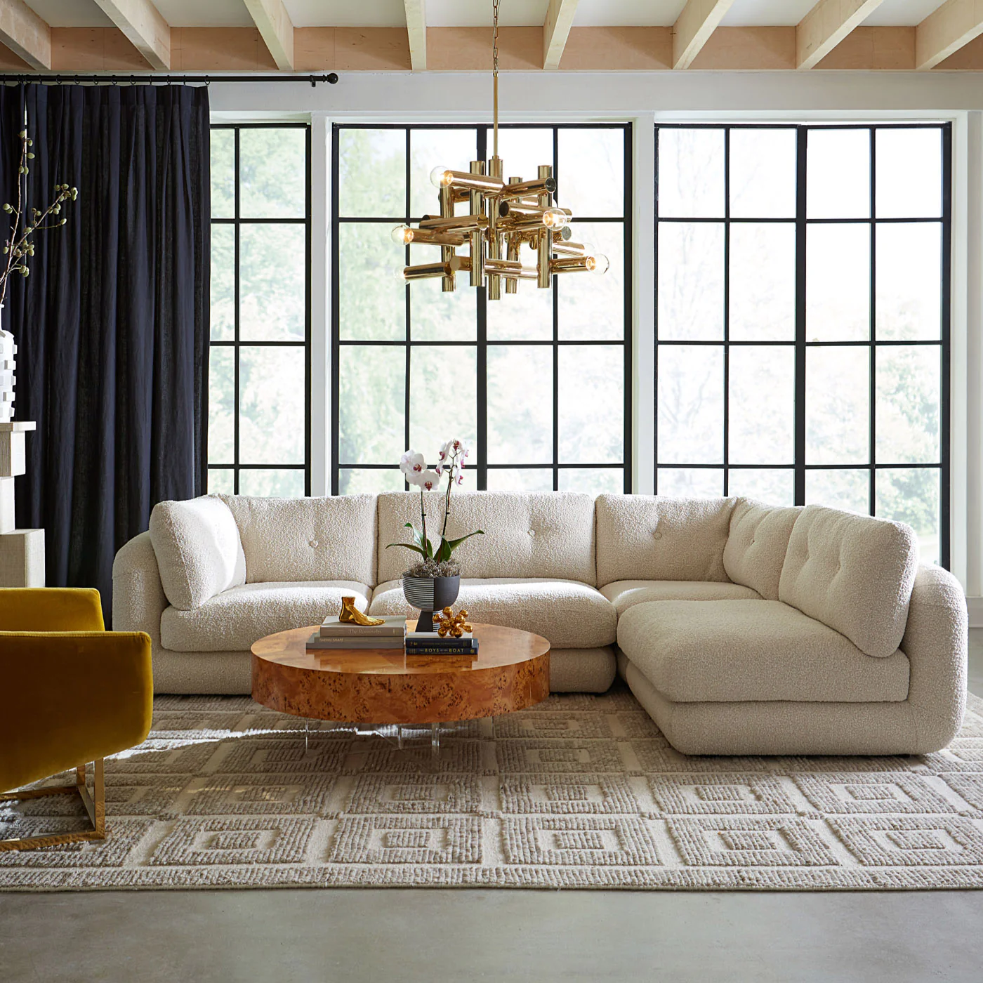 Pompidou 304.8cm Modular Four-Piece Sectional - Image 3