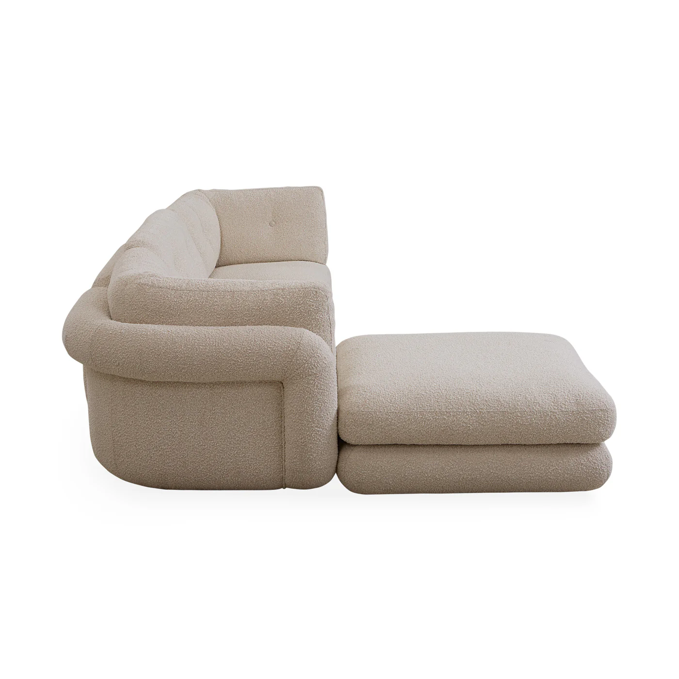 Pompidou 304.8cm Modular Four-Piece Sectional with Ottoman - Image 6