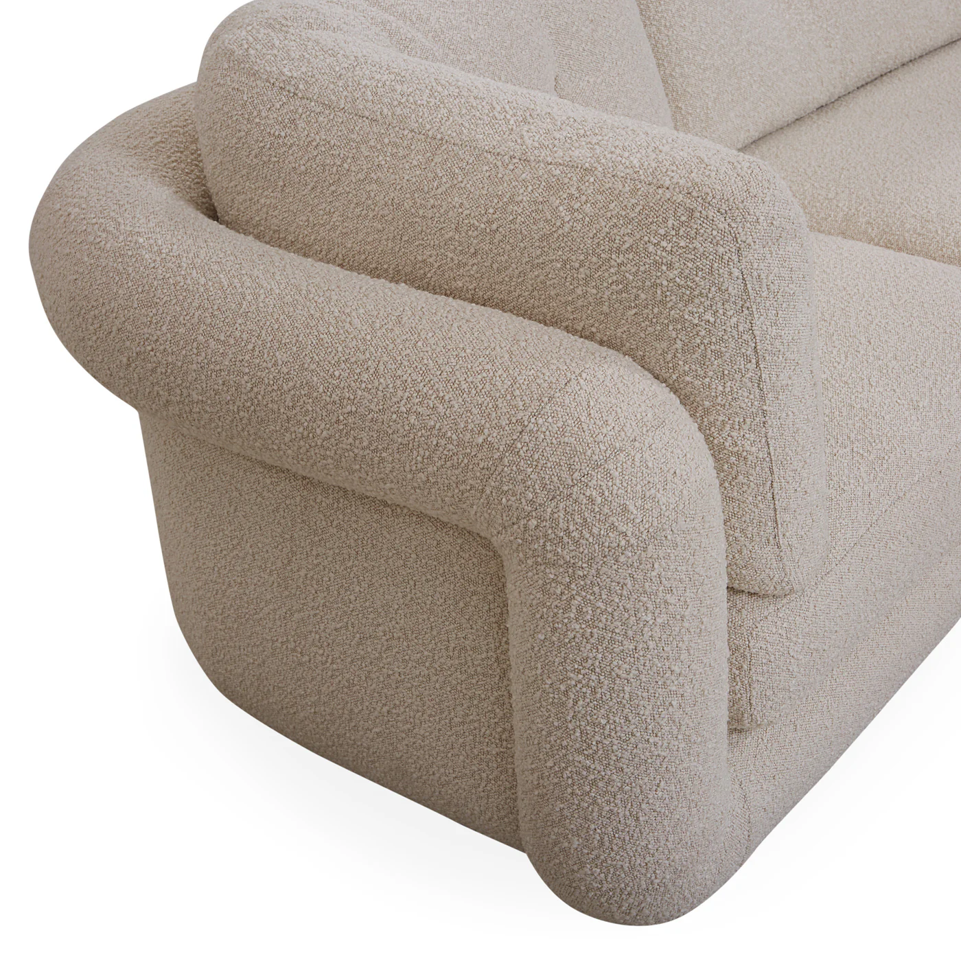 Pompidou 304.8cm Modular Four-Piece Sectional with Ottoman - Image 9