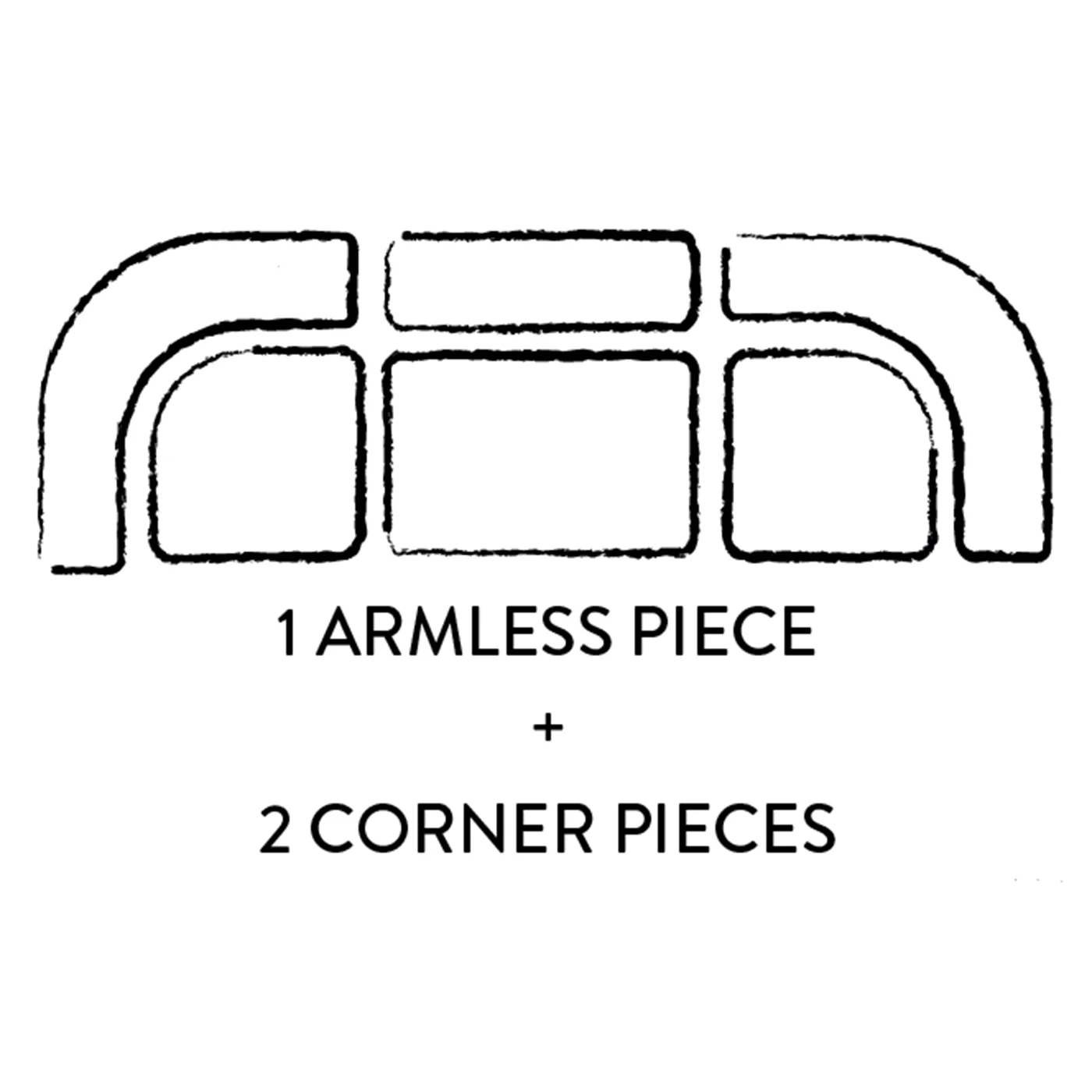 Pompidou 304.8cm Modular Three-Piece Sectional - Image 8