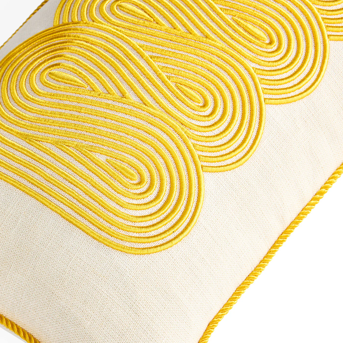 Pompidou Yellow Path Cushion - Image 5