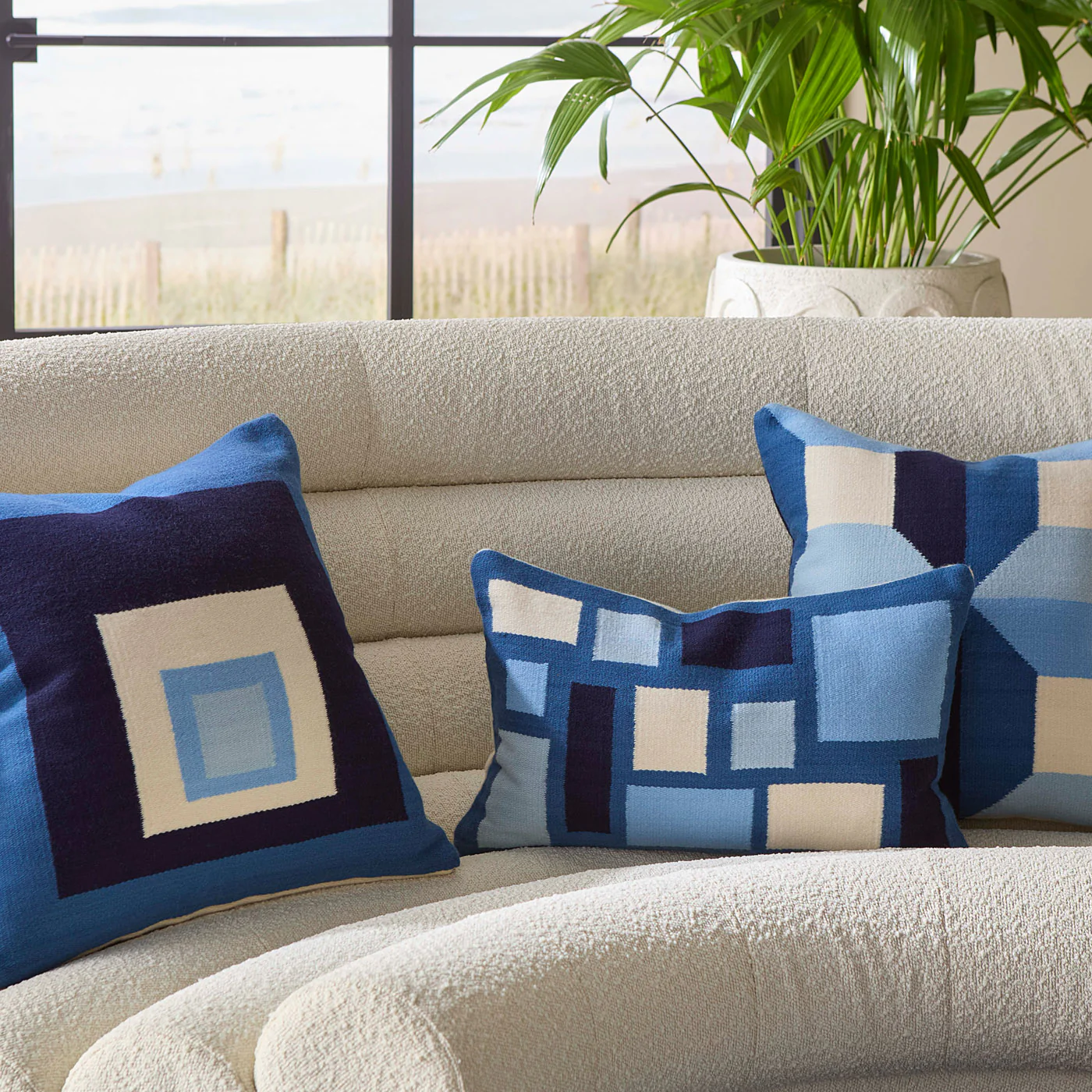 Pop Offset Square Cushion - Image 2