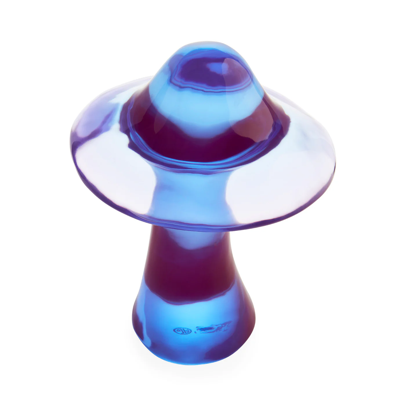 Purple Acrylic Mushroom Objet - Image 5