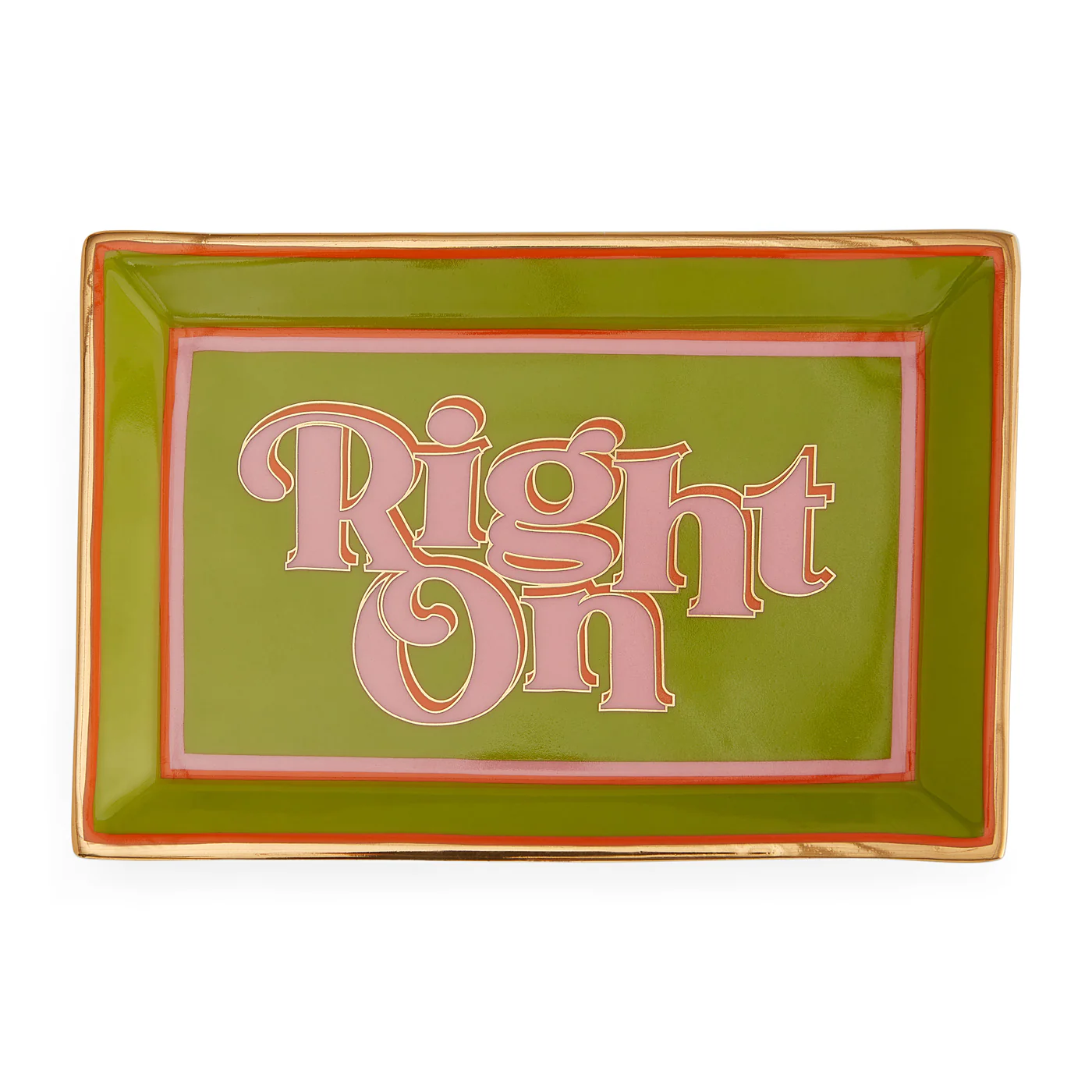 Right On Rectangle Tray
