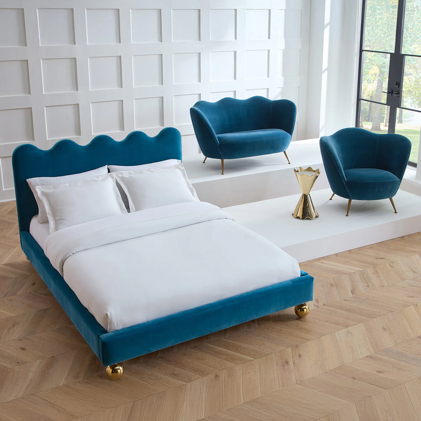 Ripple 143.5cm Apartment Sofa - Image 3