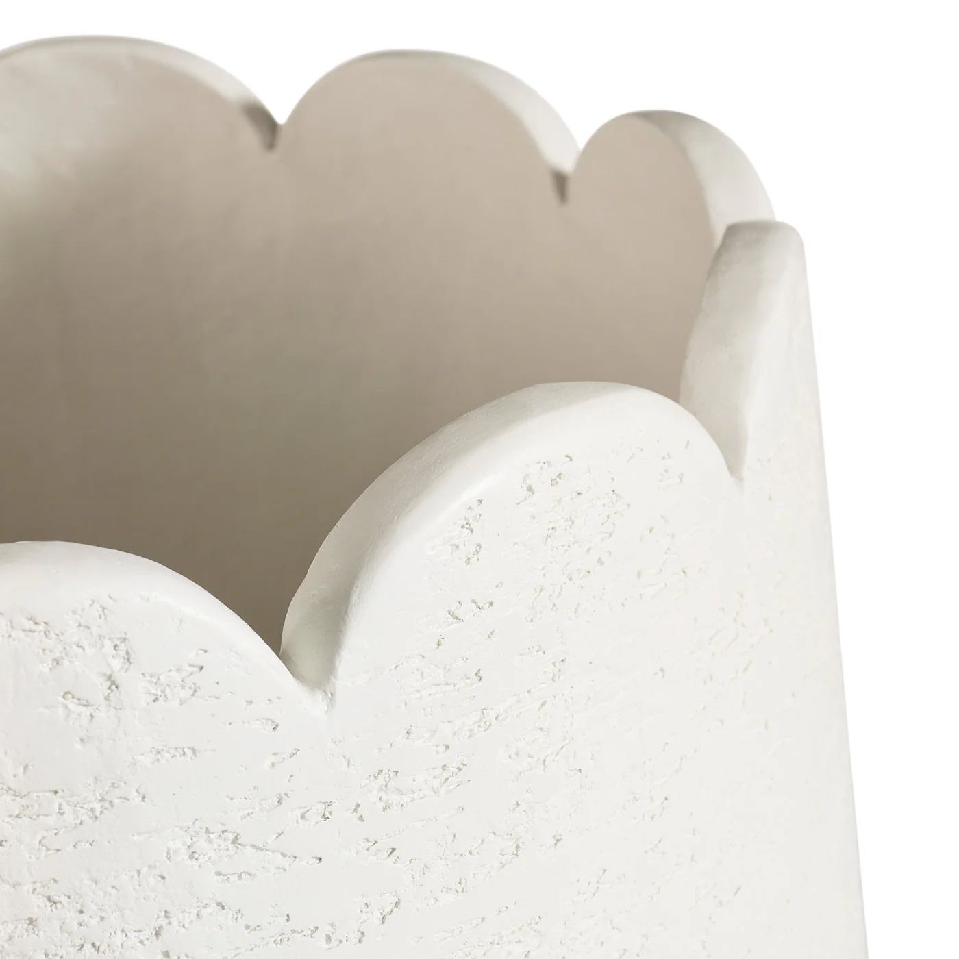 Scallop Concrete Planter - Image 4