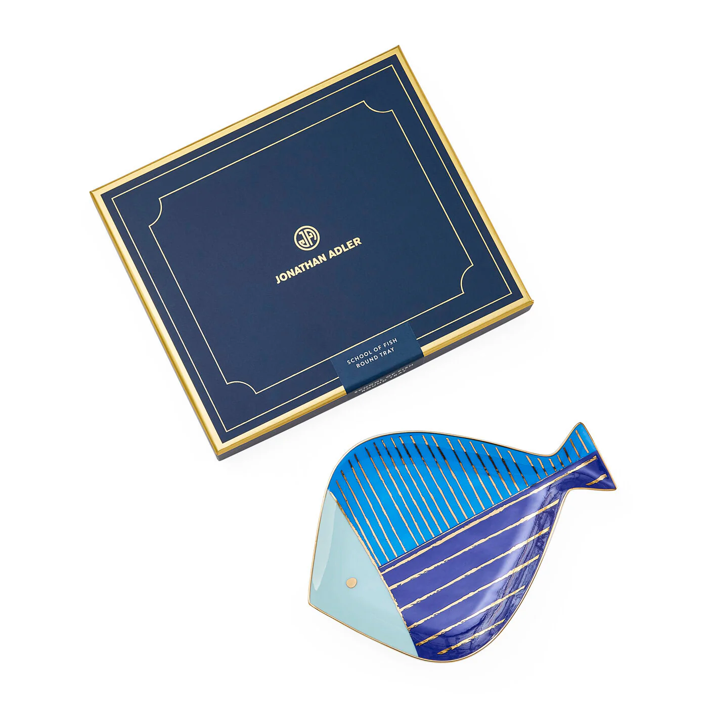 School of Fish Round Tray - Image 2