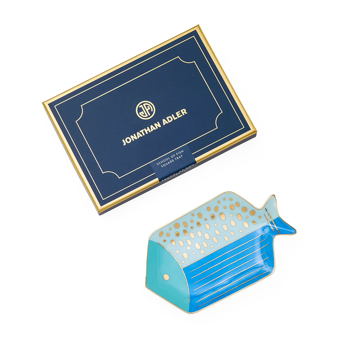 School of Fish Square Tray - Image 2