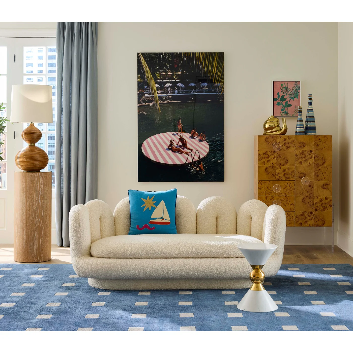Serpentine Apartment Sofa - Image 2