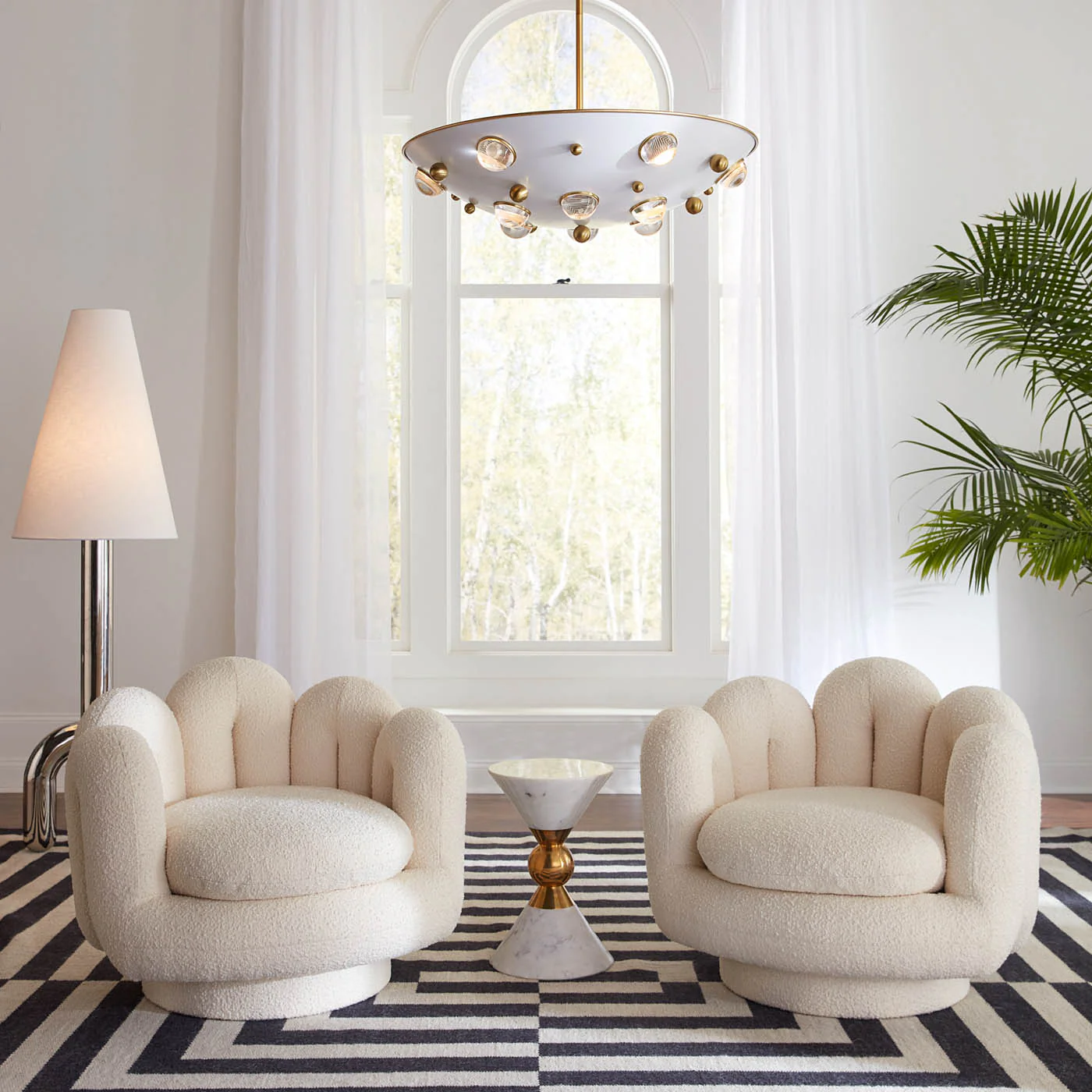 Serpentine Swivel Chair - Image 2
