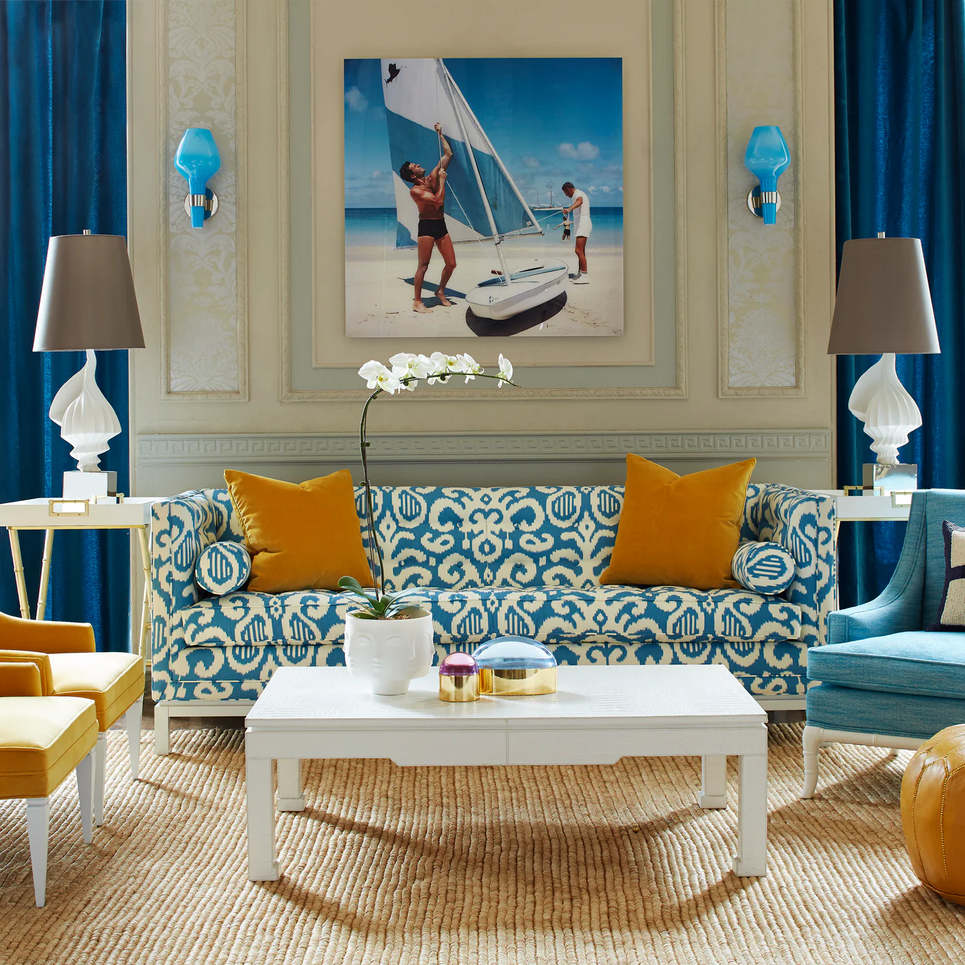 Slim Aarons "Boating in Antigua" Photograph - Image 3