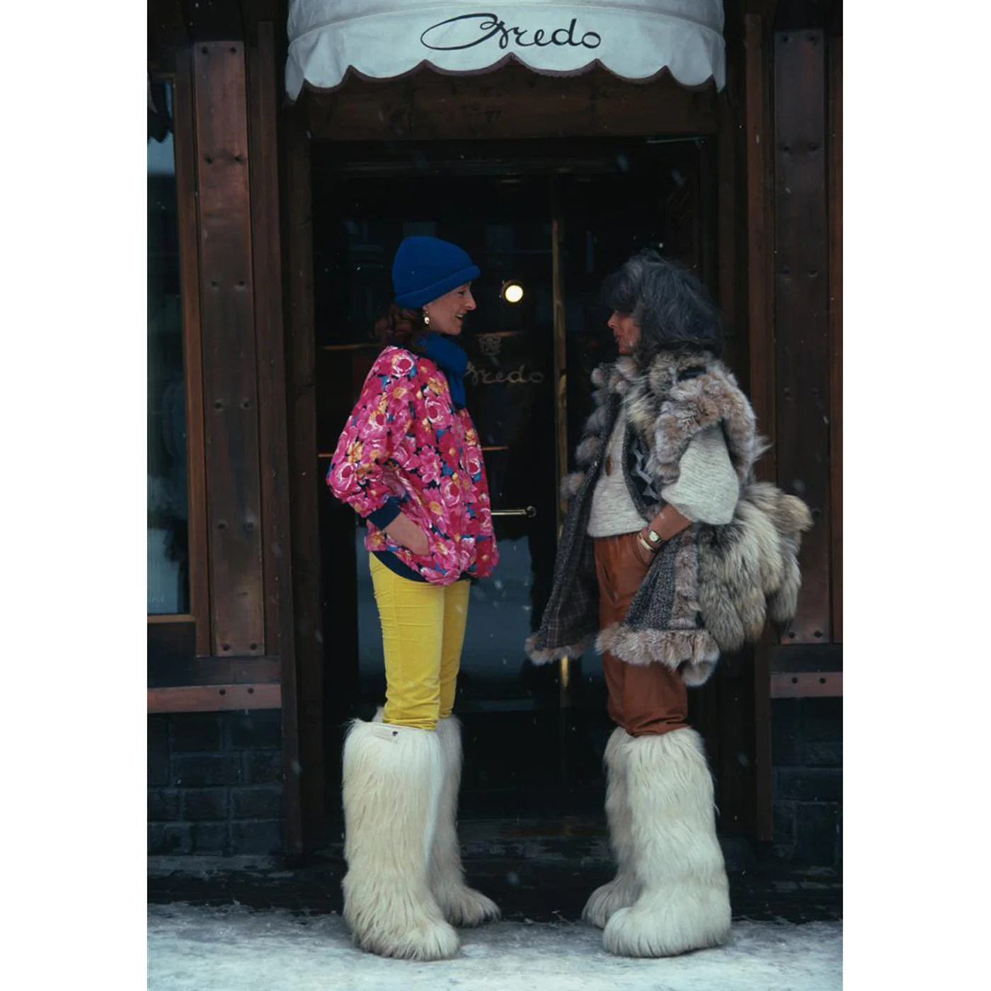 Slim Aarons "Cortina d'Ampezzo" Photograph
