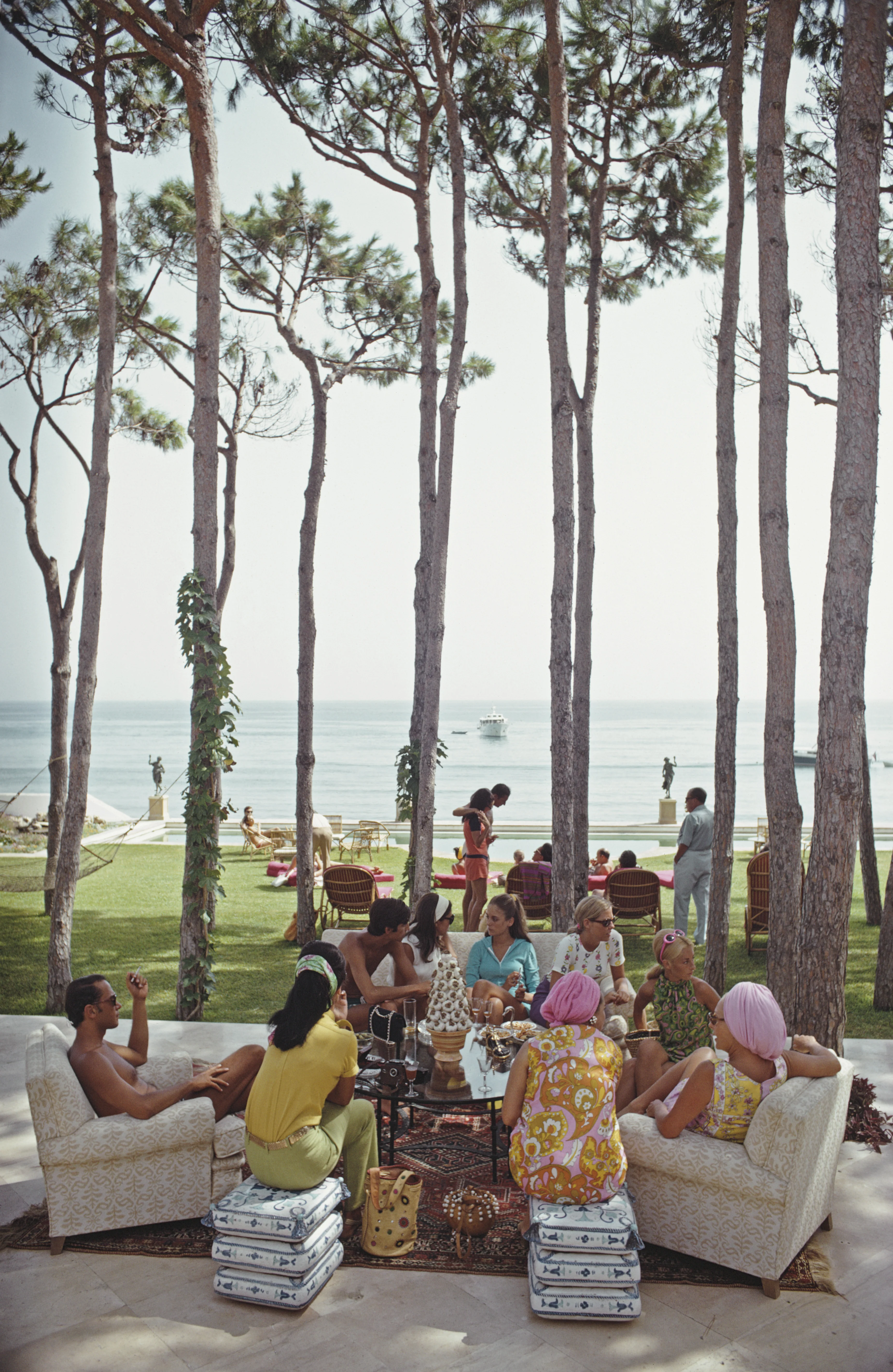 Slim Aarons "Marbella House Party" Photograph