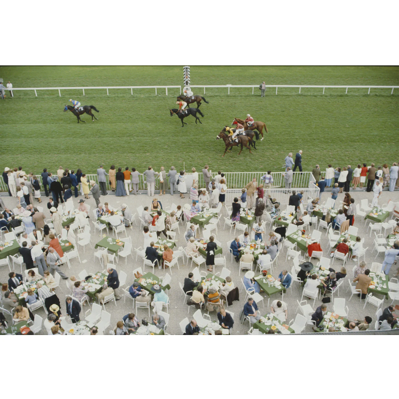Slim Aarons "Racing at Baden Baden" Photograph