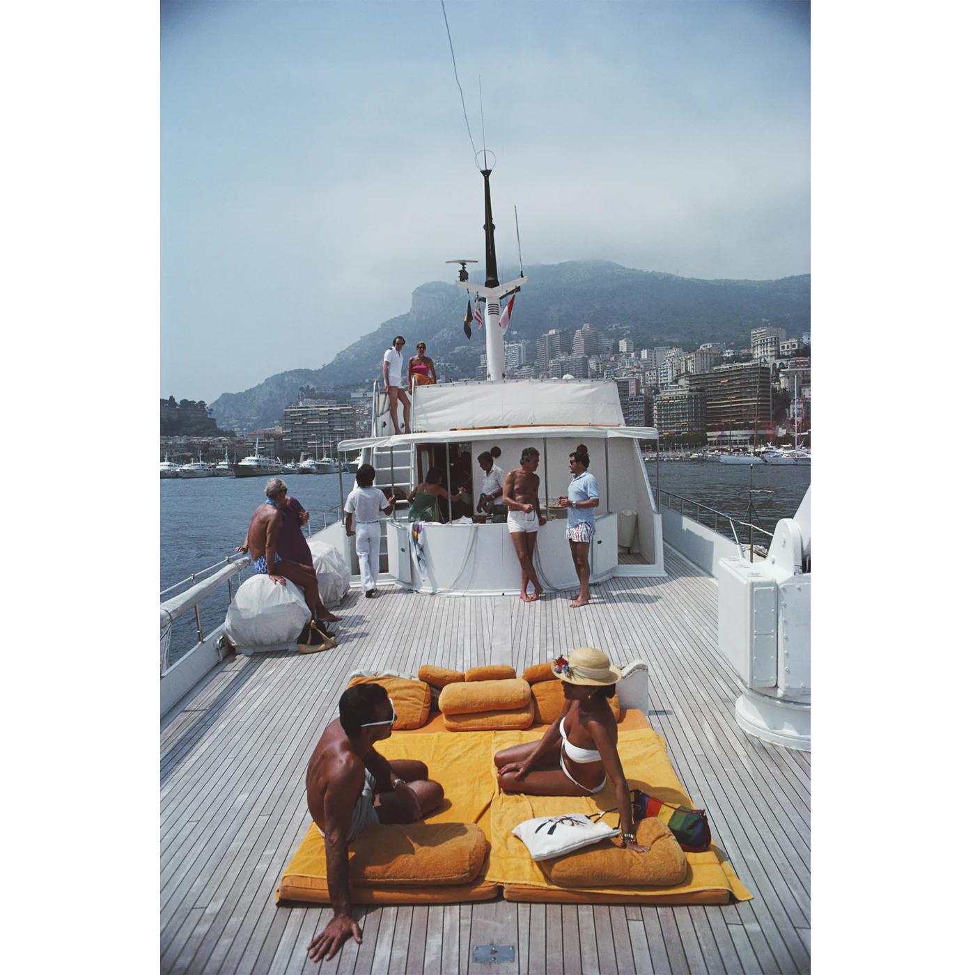 Slim Aarons "Scotti's Yacht" Photograph