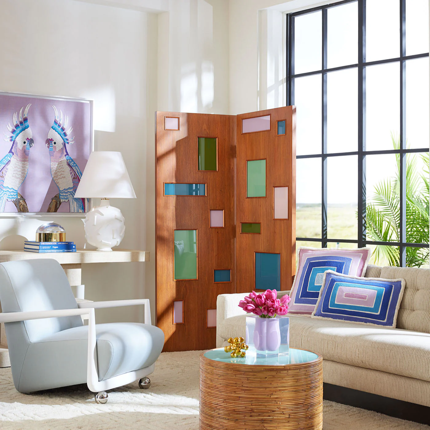 St. Germain Club Chair in Tussah Sky - Image 8