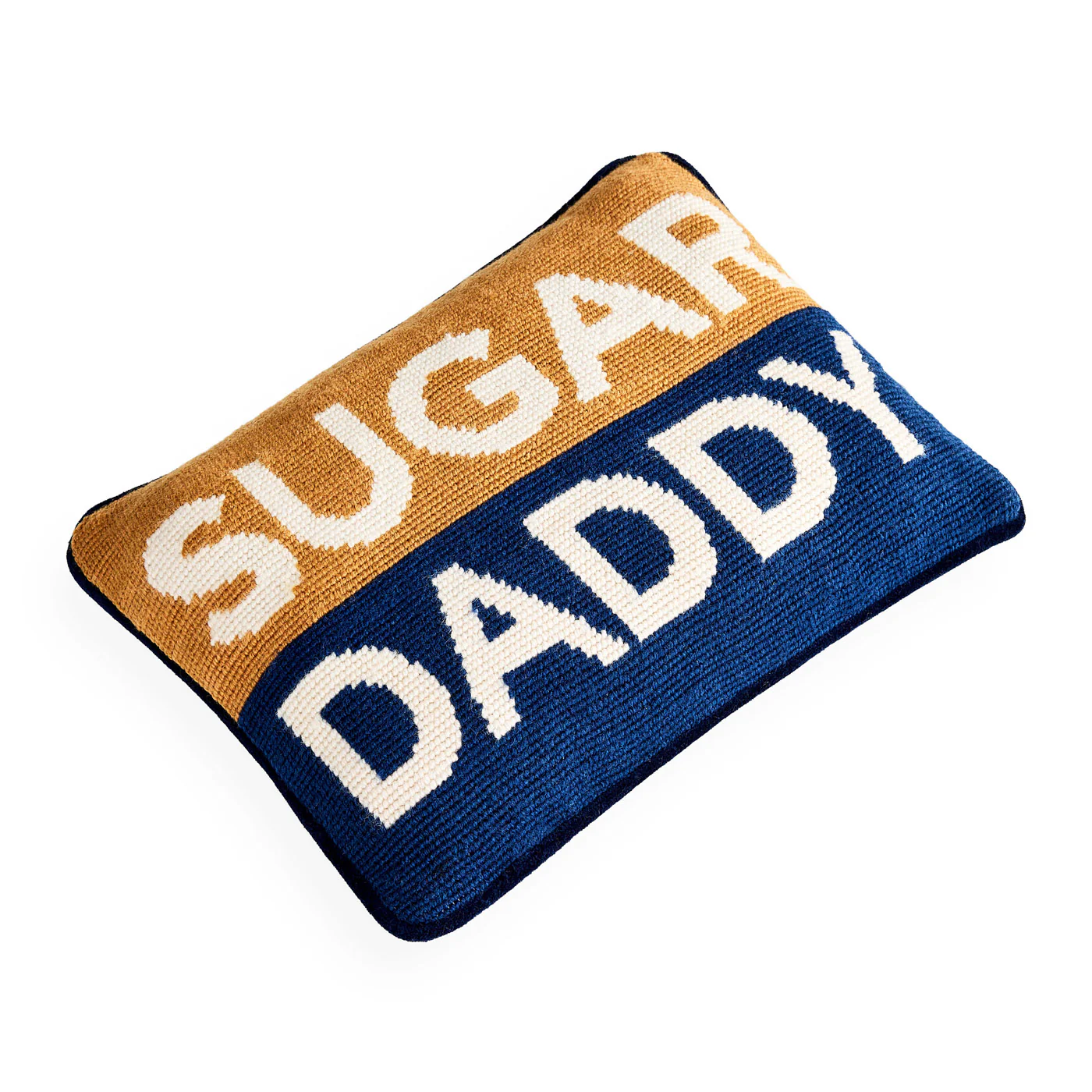 Sugar Daddy Needlepoint Cushion - Image 4