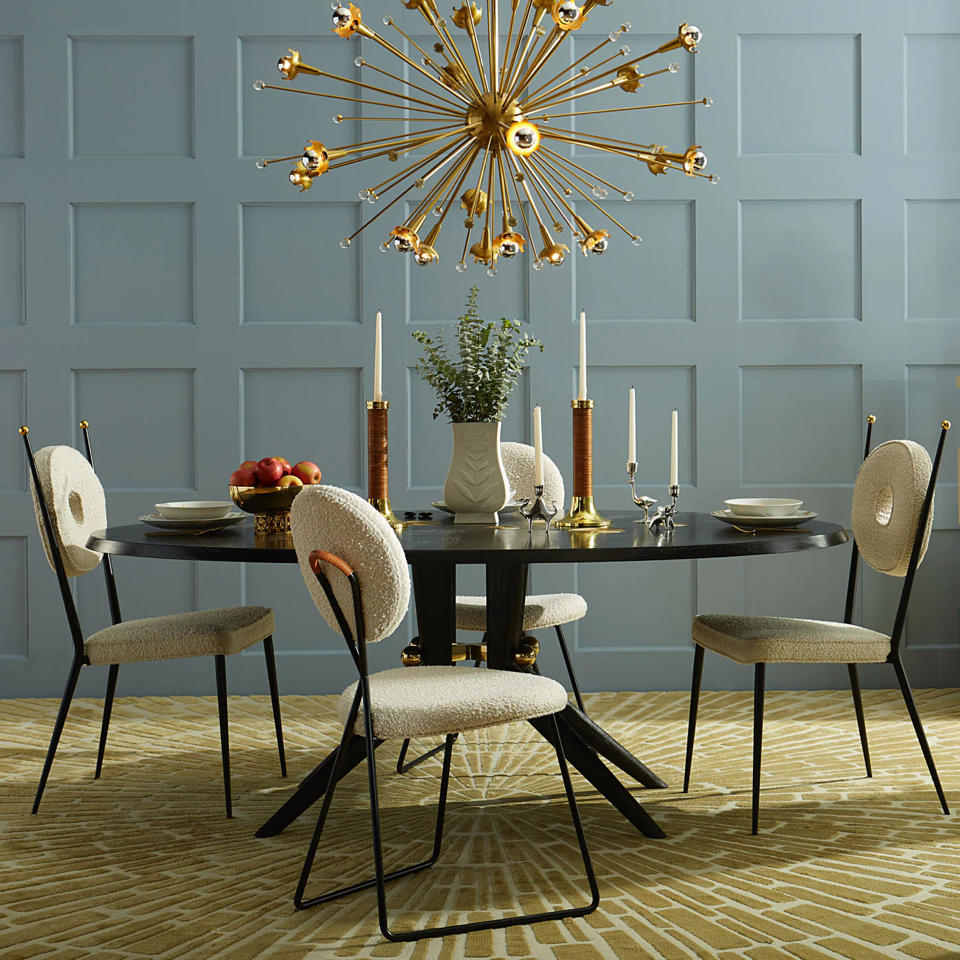 Sunburst Hand-Knotted Rug - Image 18