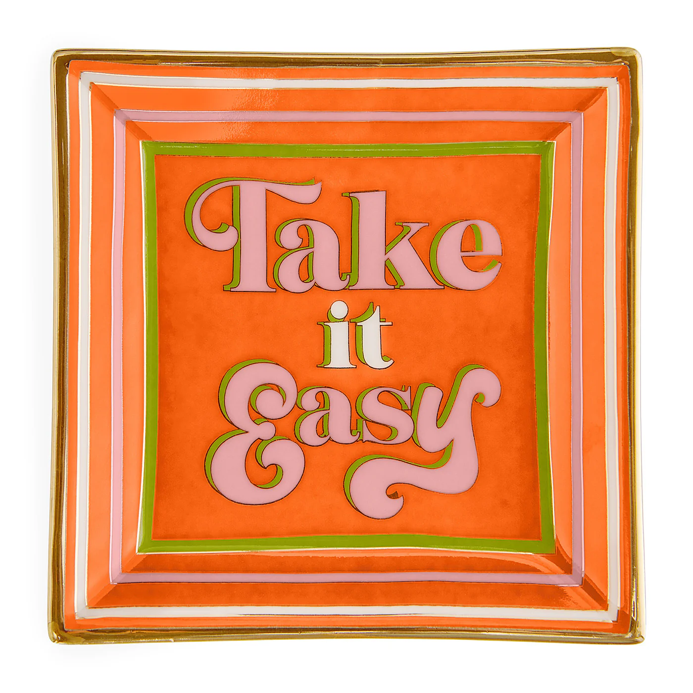 Take It Easy Square Tray