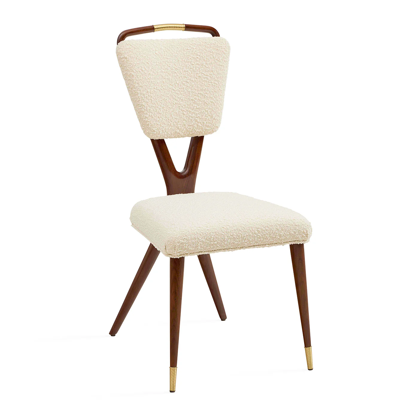 Torino Walnut X-Back Dining Chair