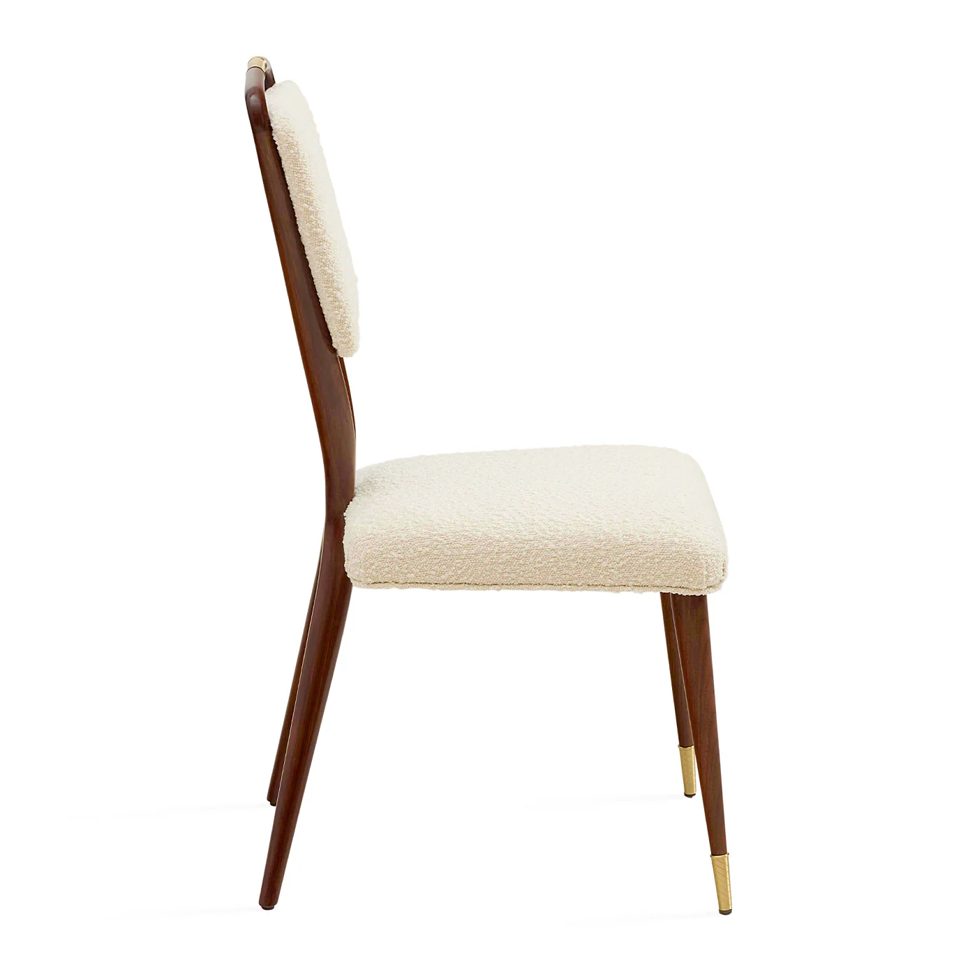 Torino Walnut X-Back Dining Chair - Image 4